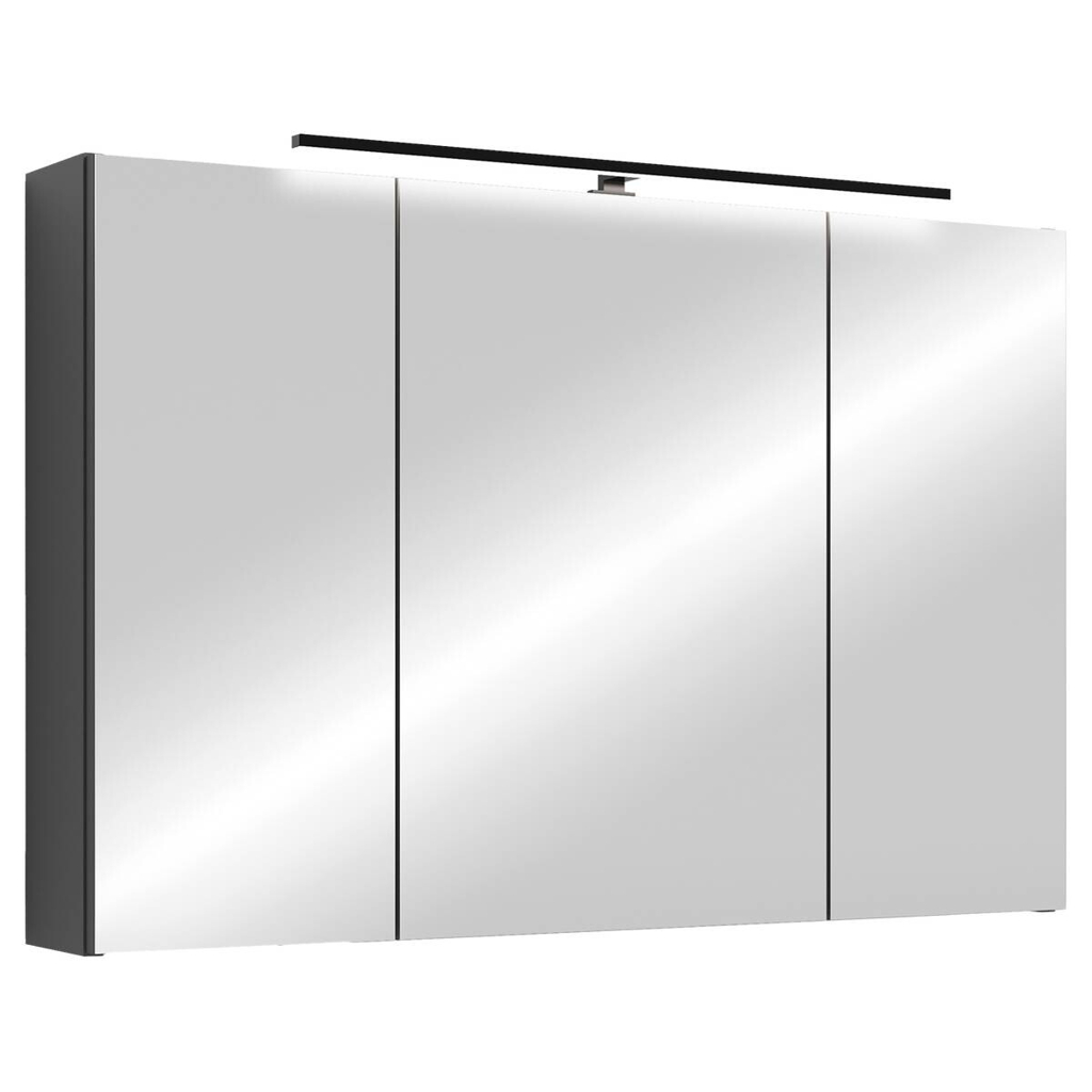 Spiegelschrank SPREE anthrazit B/H/T: ca. 90x60x15 cm