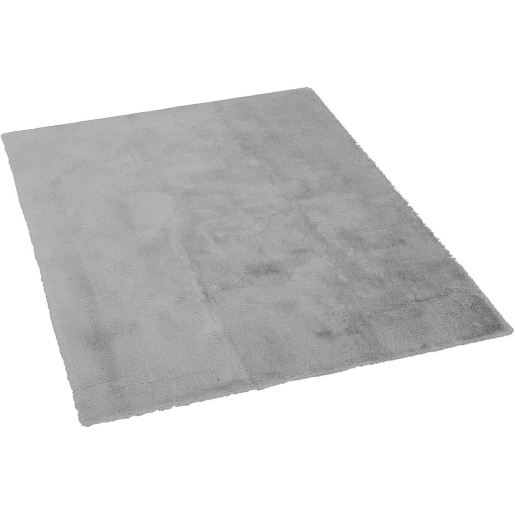Teppich Buggy silber B/L: ca. 120x160 cm