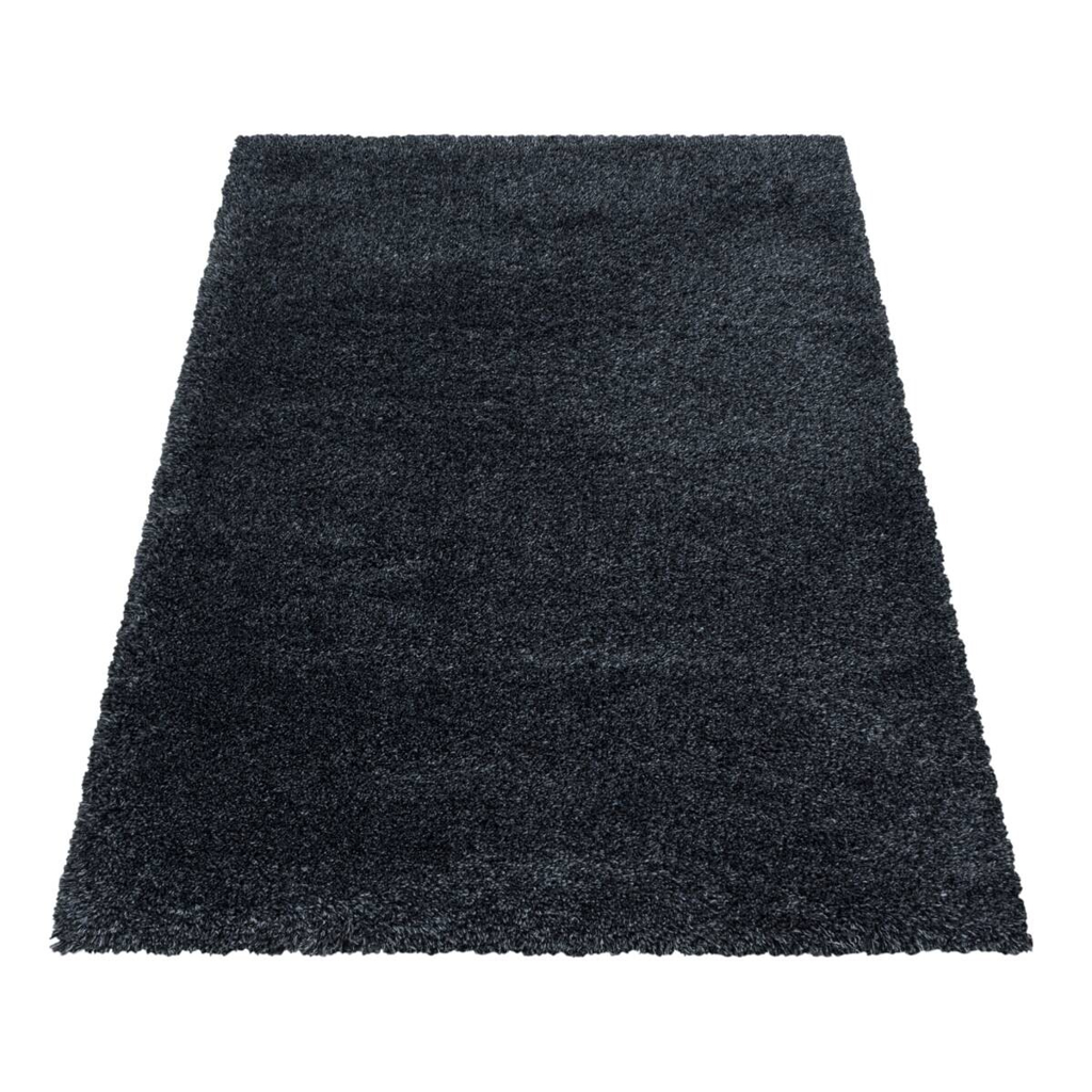 Ayyildiz Teppich FLUFFY anthrazit B/L: ca. 240x340 cm