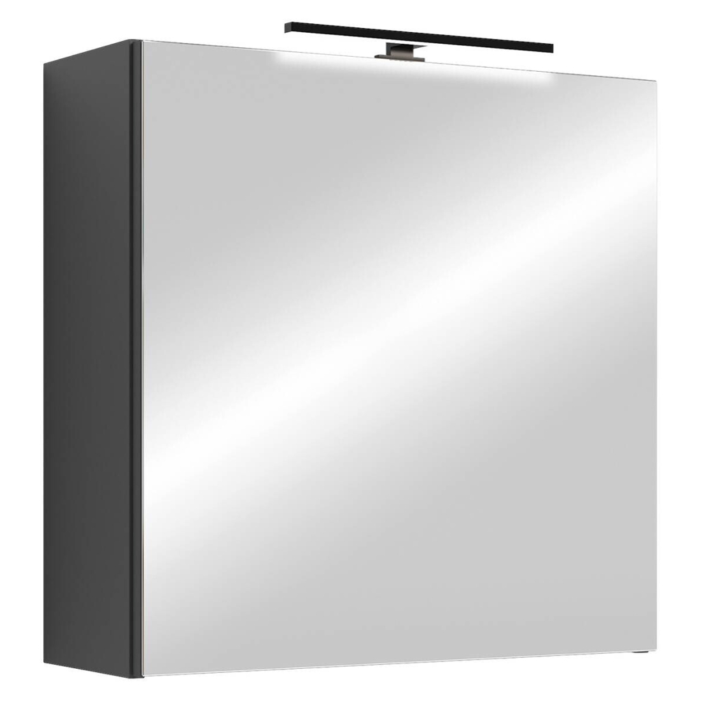 Spiegelschrank SPREE anthrazit B/H/T: ca. 60x60x15 cm