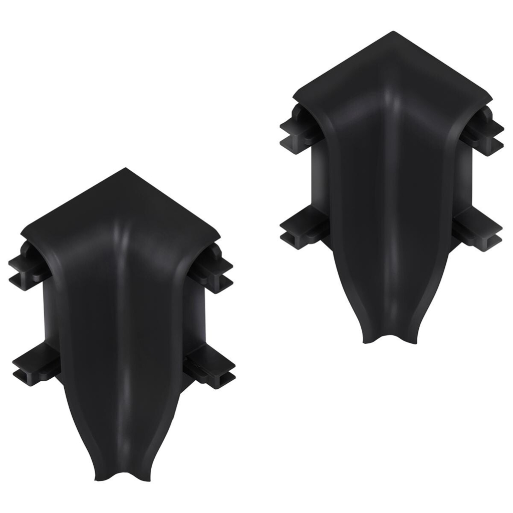 POCOline Innenecke schwarz L/B/H: ca. 2,9x2,9x5,12 cm