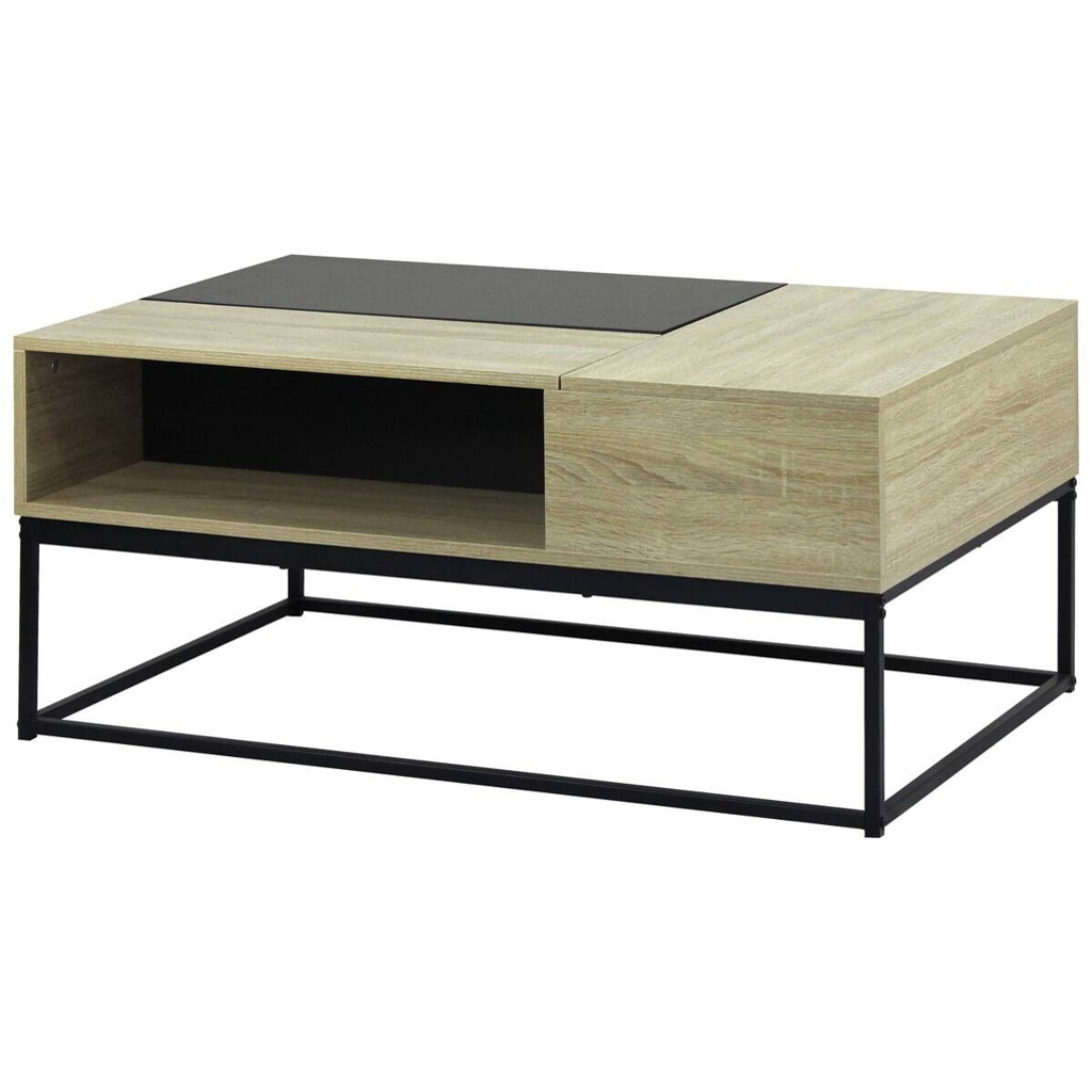 Couchtisch Eiche Nachbildung B/H/T: ca. 100x45,5x60 cm