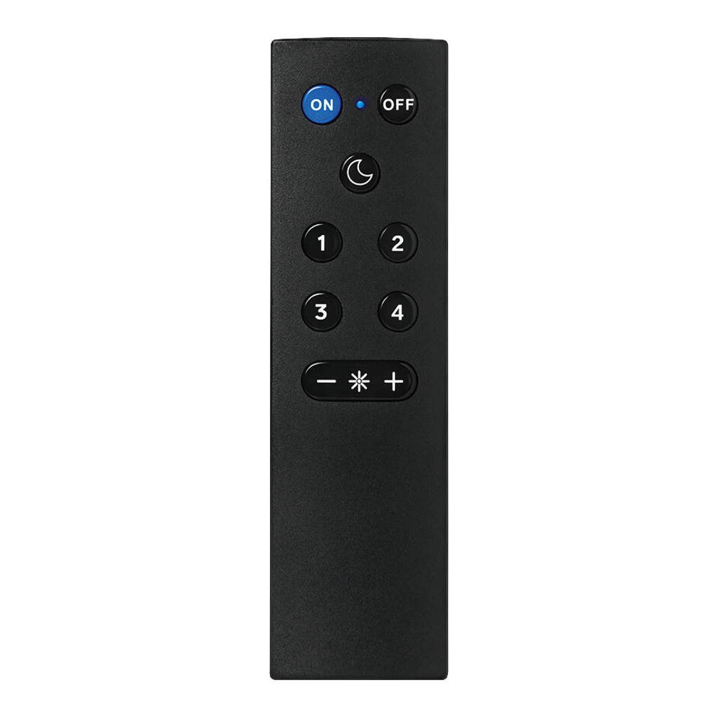 TRIO Wlan-Funkfernbedienung R070-02 schwarz Kunststoff B/H/L: ca. 4x2x14 cm