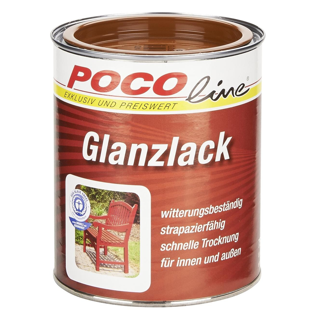 POCOline Acyl Buntlack lehmbraun glänzend ca. 0,75 l