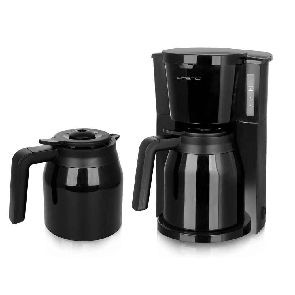 Emerio Kaffeeautomat CME-125050.4 schwarz Kunststoff Glas B/H/L: ca. 22,3x33,8x24,5 cm