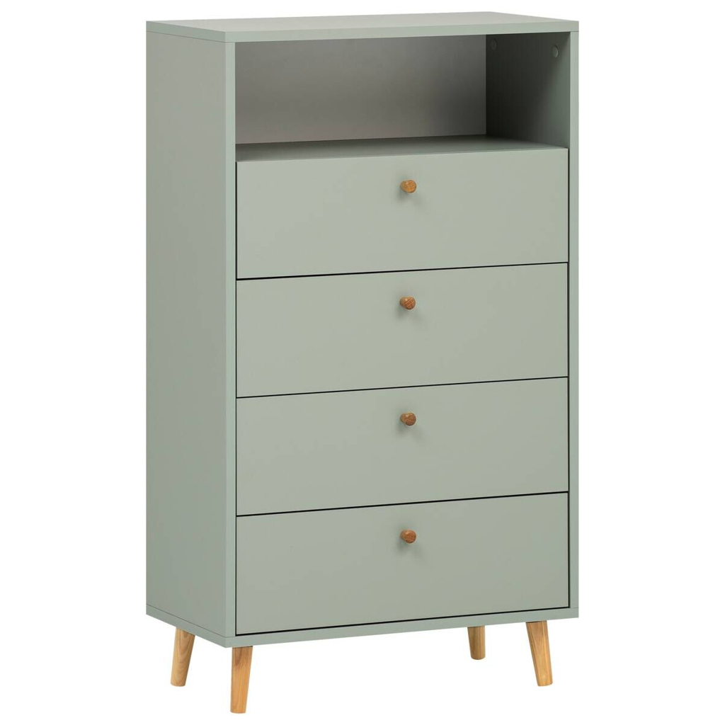 Highboard Bjarne Pistazie B/H/T: ca. 60,2x104,4x33,5 cm