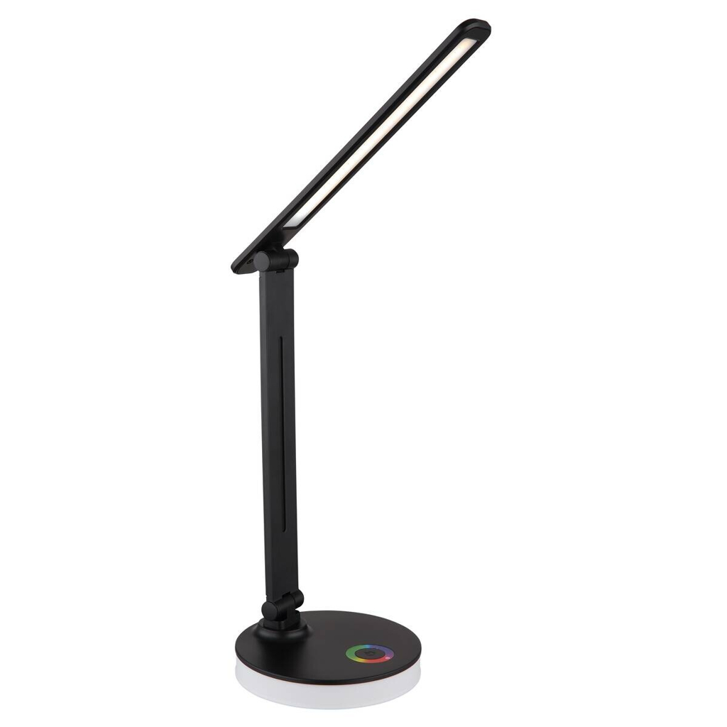 GLOBO LED-Tischleuchte schwarz Kunststoff B/H/T: ca. 15x50x28 cm