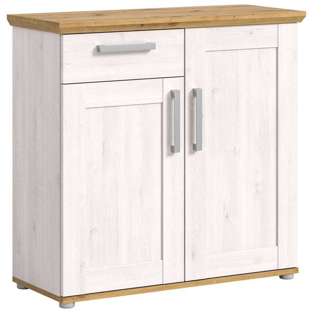 Kommode Verona Sibiu Lärche Nachbildung Eiche Artisan Nachbildung B/H/T: ca. 95x92x39 cm