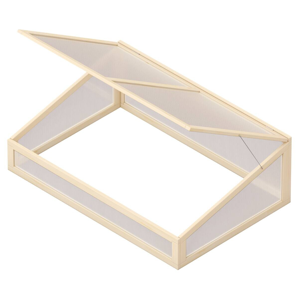 UPYARD Frühbeet ACCESSORIES natur Holz B/H/L: ca. 80x40x120 cm
