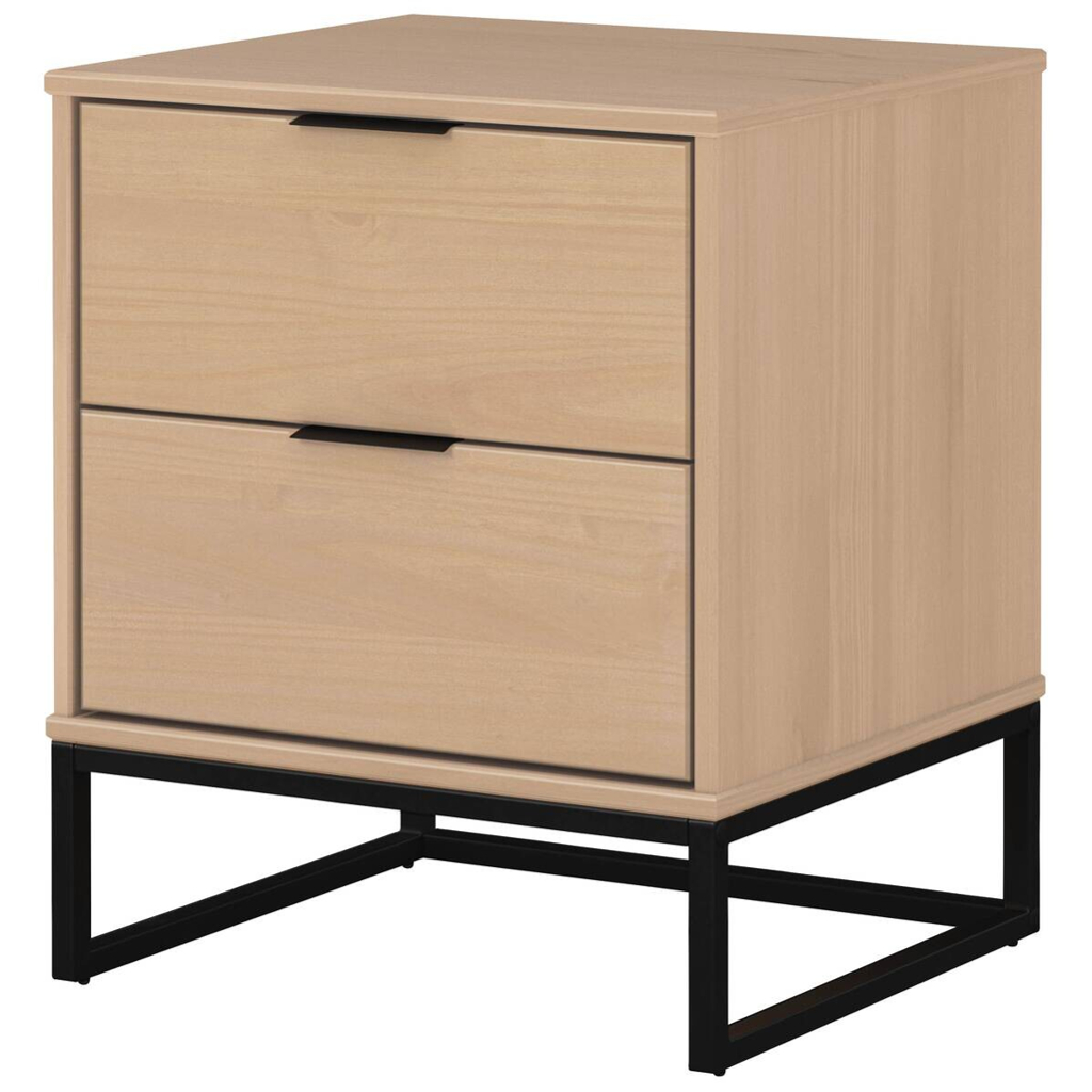 Kommode Luna 2S Oak B/H/L: ca. 45x58,6x50 cm