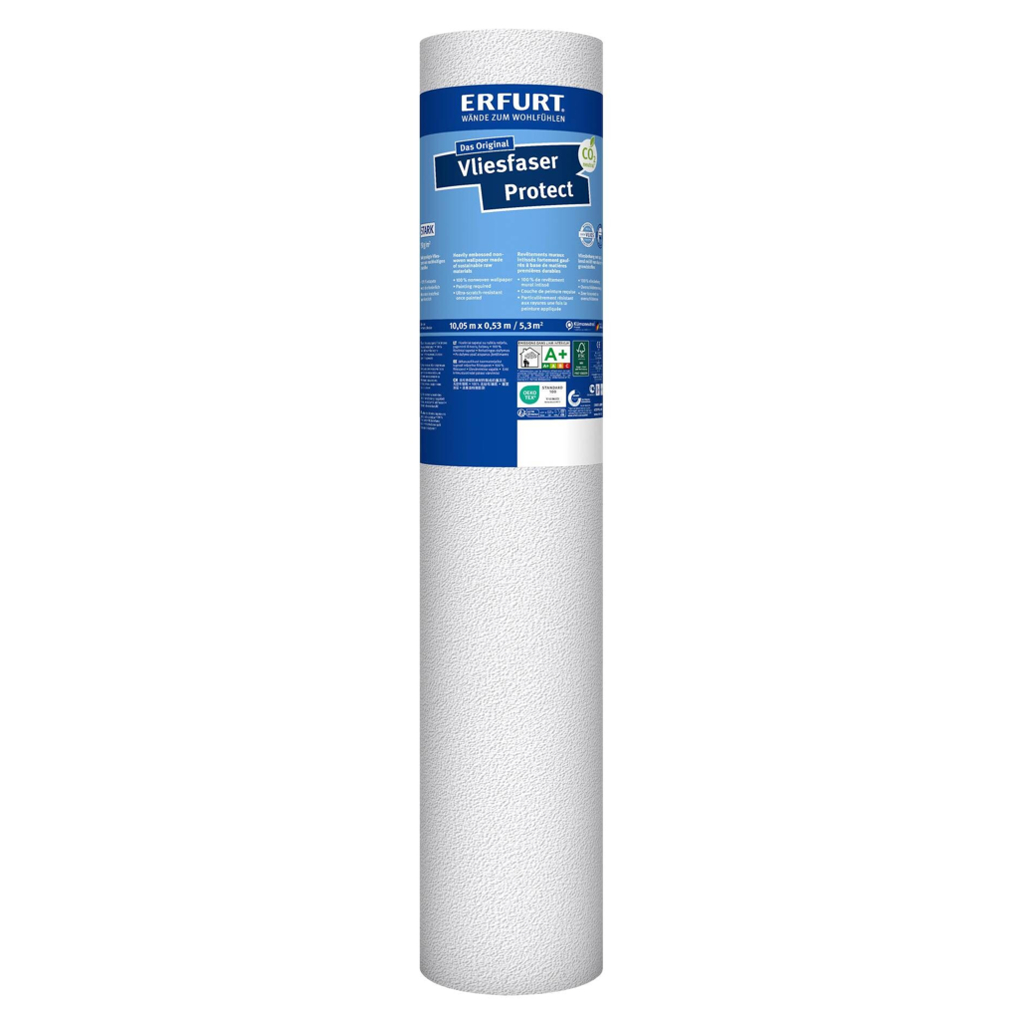 Erfurt Vliestapete Protect 203 weiß B/L: ca. 53x1005 cm