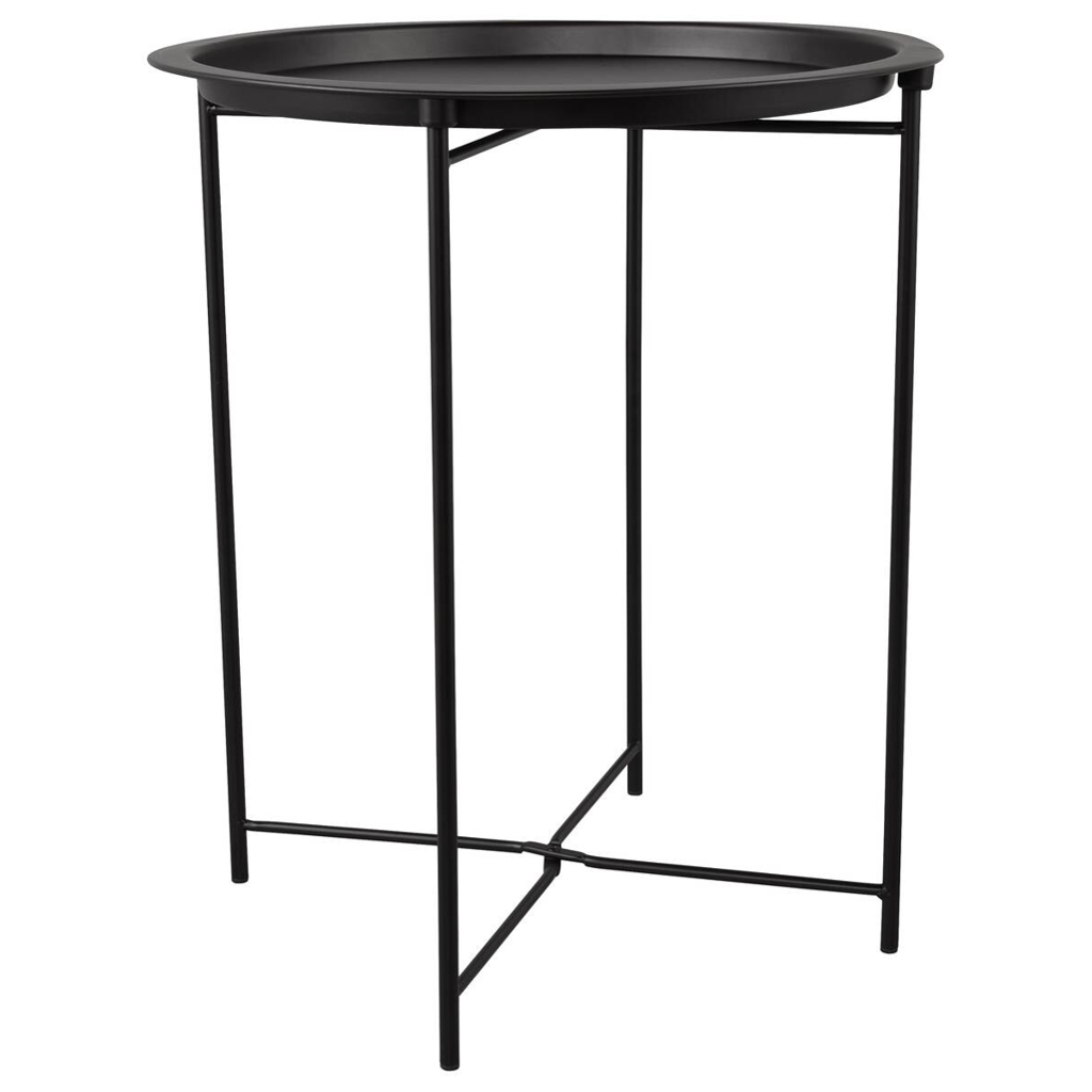 Beistelltisch Caro schwarz H/D: ca. 51x43 cm