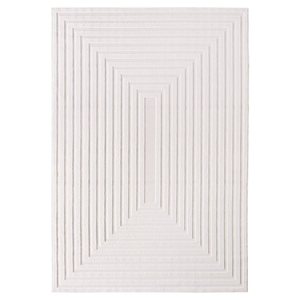 Ayyildiz Kurzflorteppich DOHA creme B/L: ca. 240x340 cm