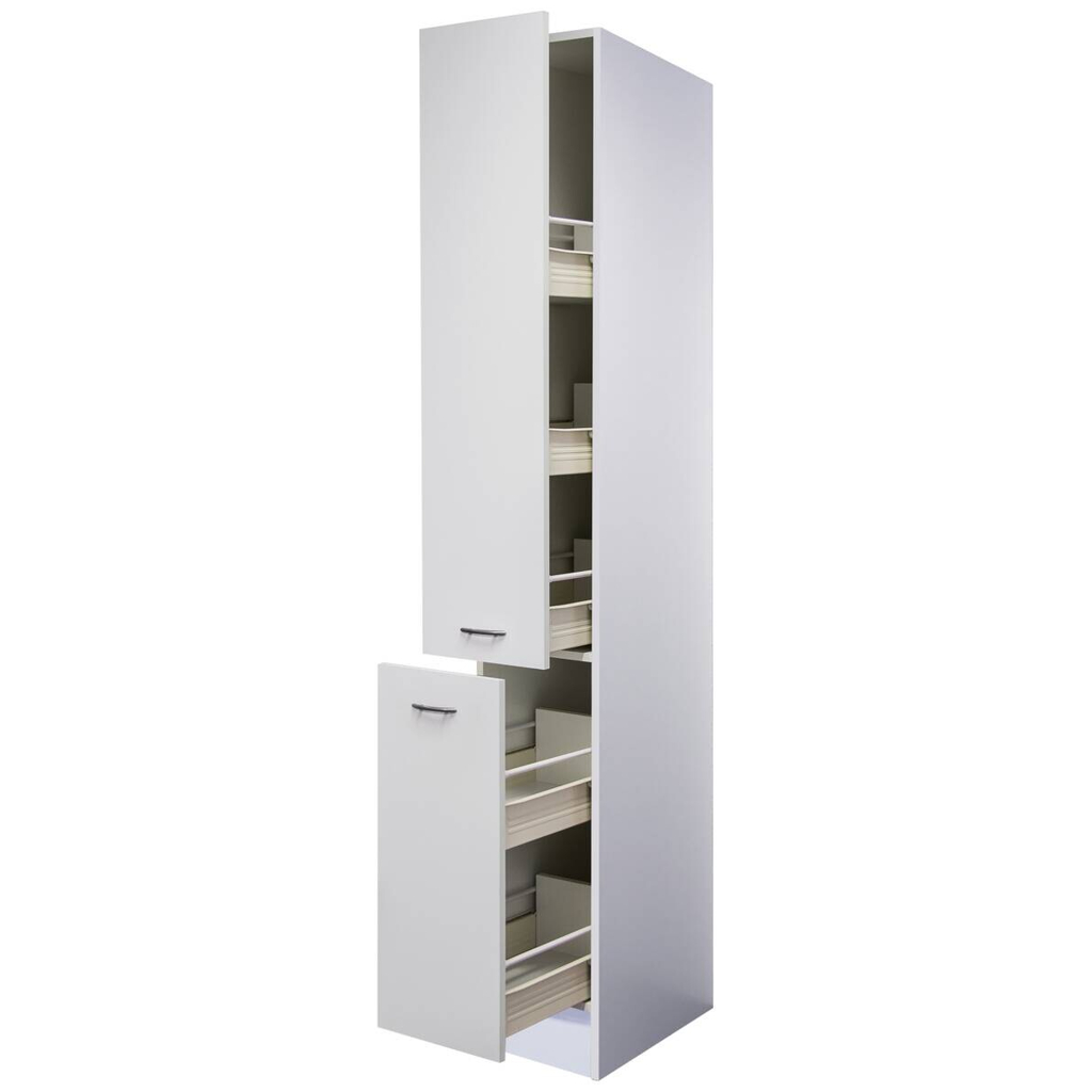 Apothekerschrank Wito weiß B/H/T: ca. 30x200x57 cm
