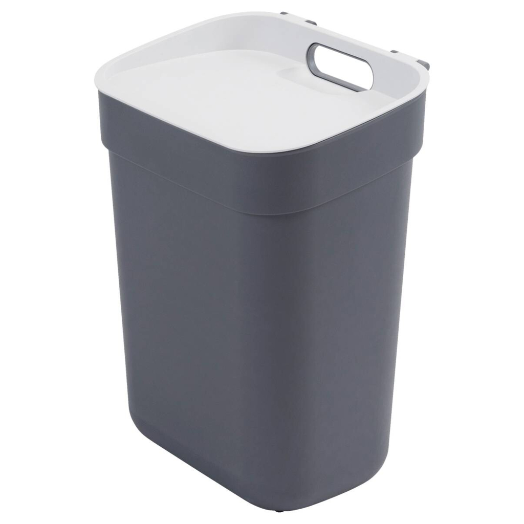 Curver Abfalleimer dunkelgrau B/H/L: ca. 18,6x32,9x25 cm