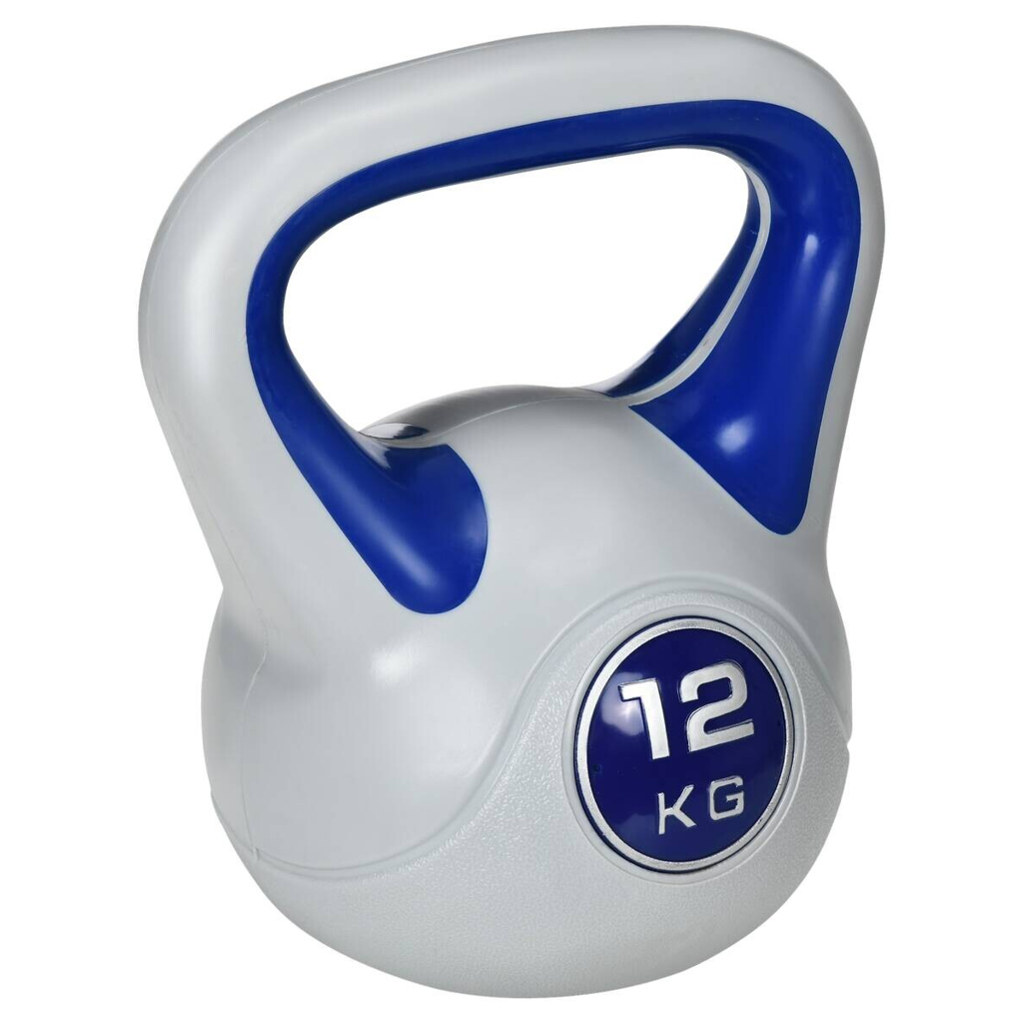 SPORTNOW Kettlebell blau Kunststoff B/H/L: ca. 17x28x24 cm