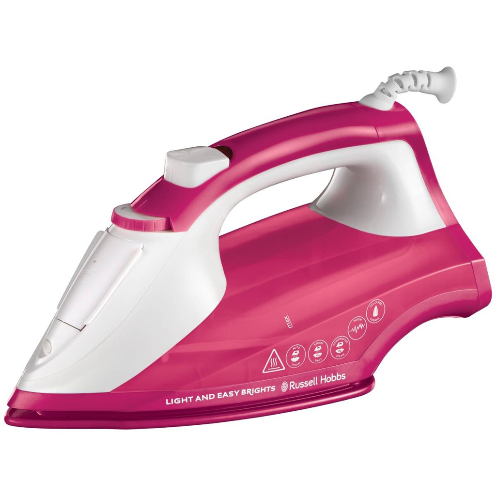 Russell Hobbs Dampf-Bügelautomat 26480-56 beere weiß Kunststoff B/H/L: ca. 11,7x15,9x29 cm