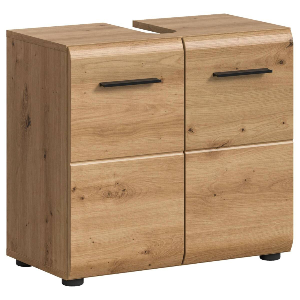 Waschbeckenunterschrank Ice Artisan Oak Nachbildung B/H/T: ca. 60x54x30 cm
