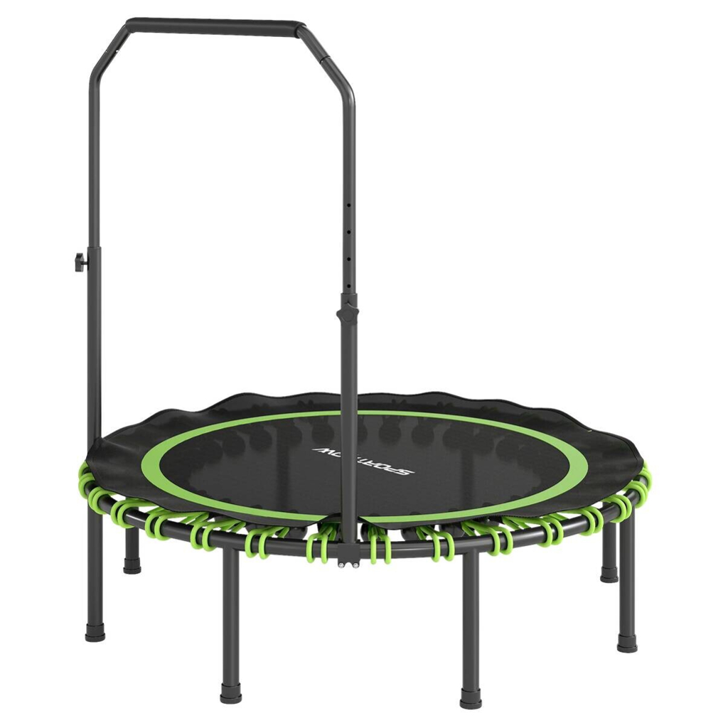 SPORTNOW Fitness Trampolin schwarz B/H/L: ca. 122x129x122 cm