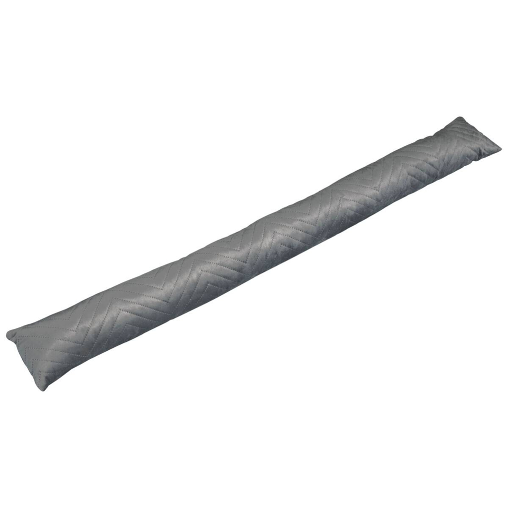 Zugluftstopper anthrazit Polyester B/D: ca. 95x12 cm