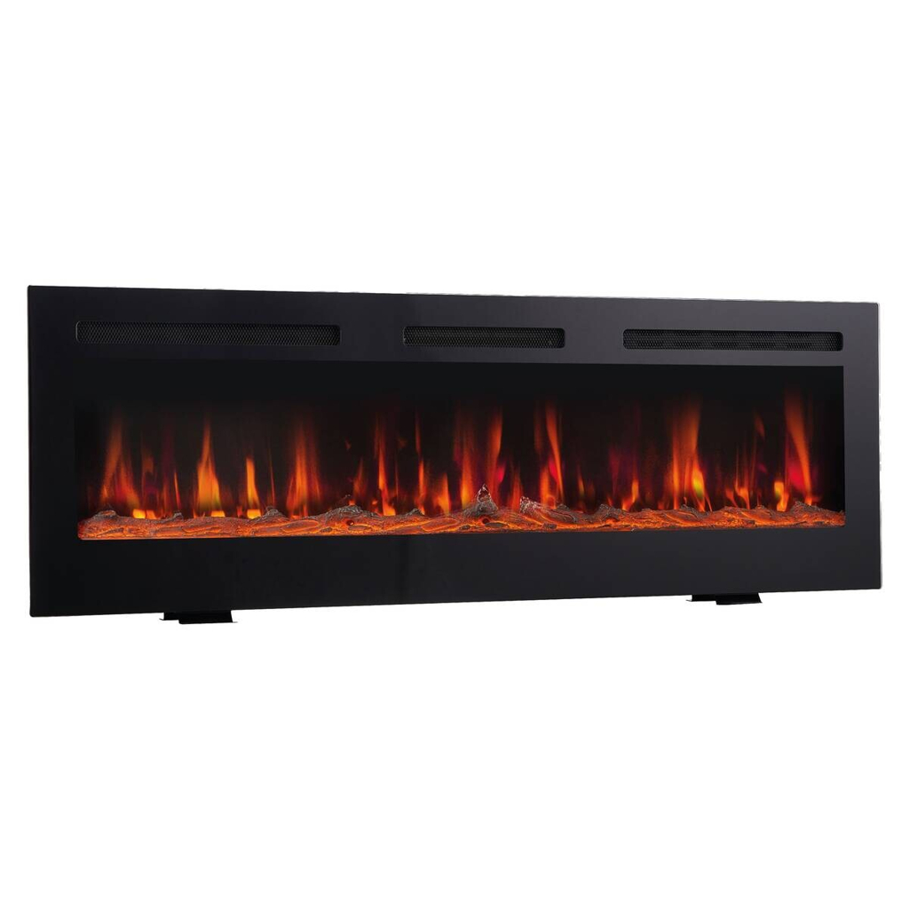 KAMINIO Elektrischer-Kamin MARLON schwarz Metall B/H/T: ca. 91,4x46,6x11,9 cm ca. 1800 W