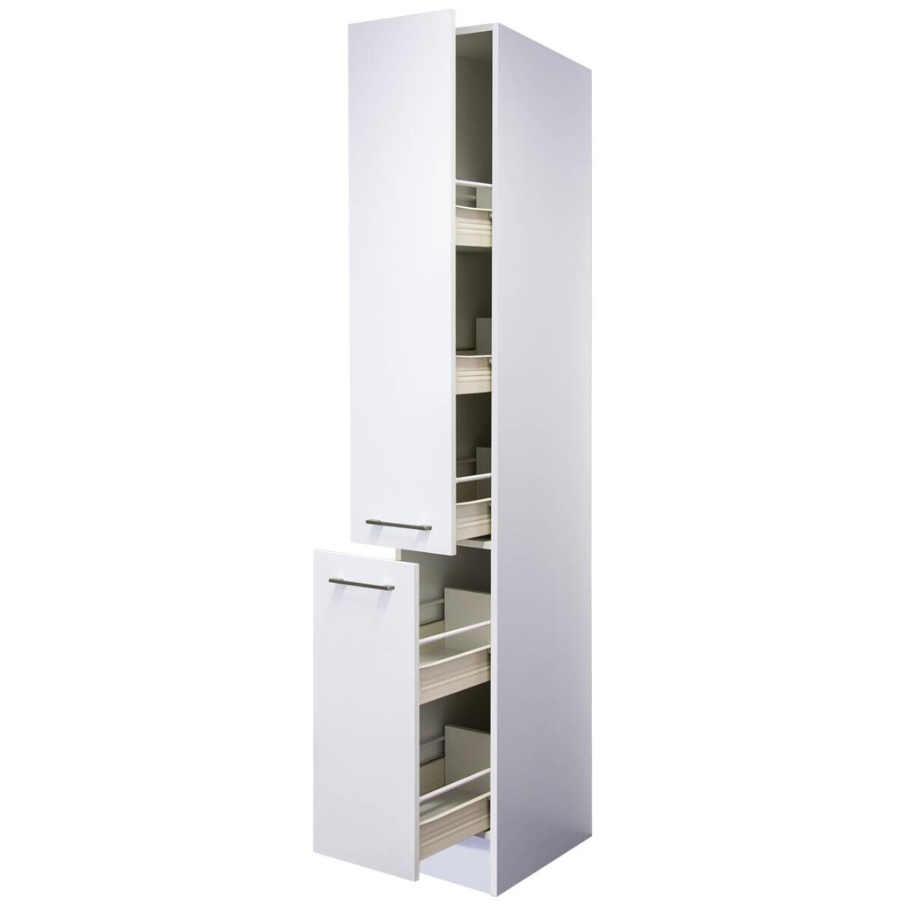 Apothekerschrank Vita weiß matt B/H/T: ca. 30x200x57 cm