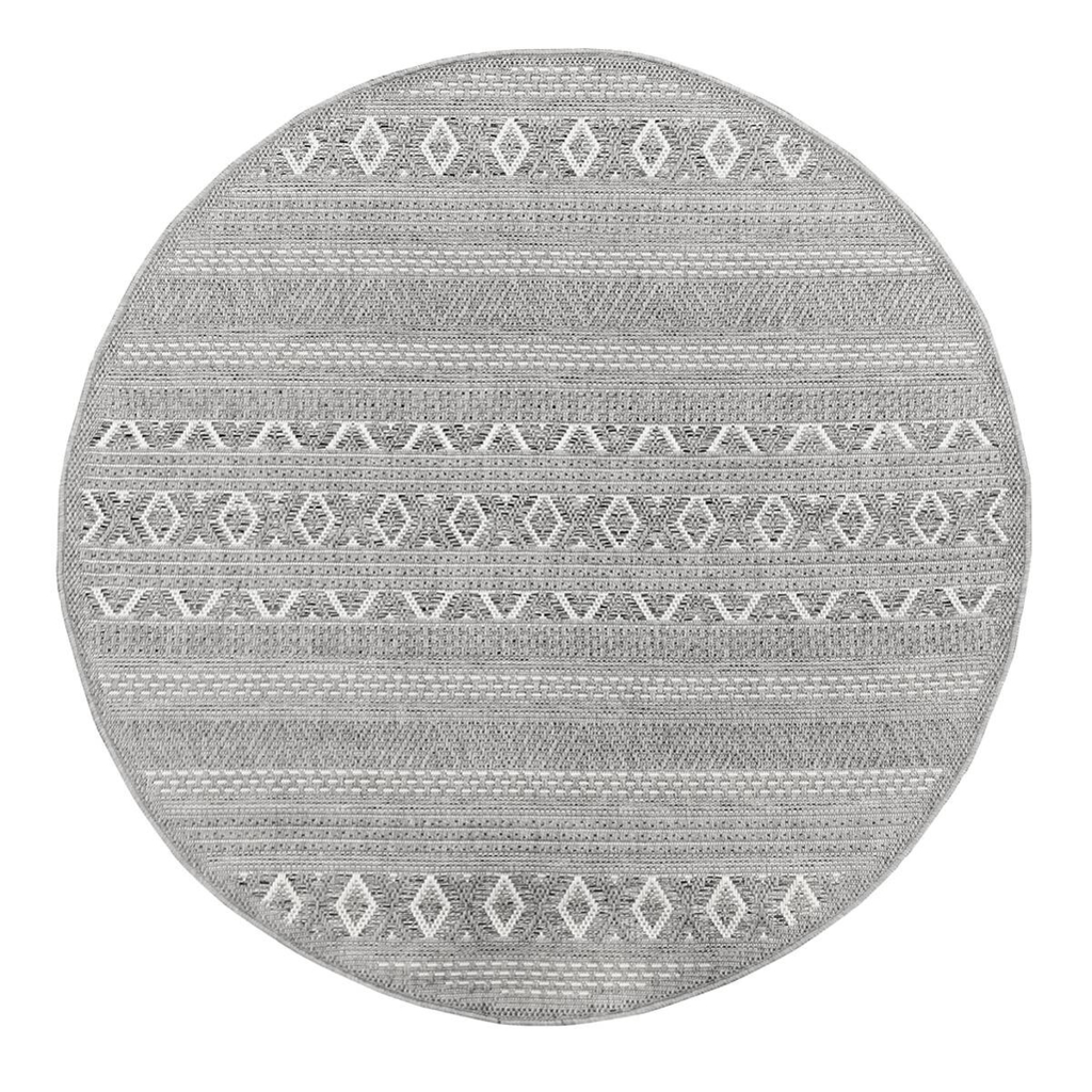 Merinos Teppich Ottowa grau D: ca. 120 cm