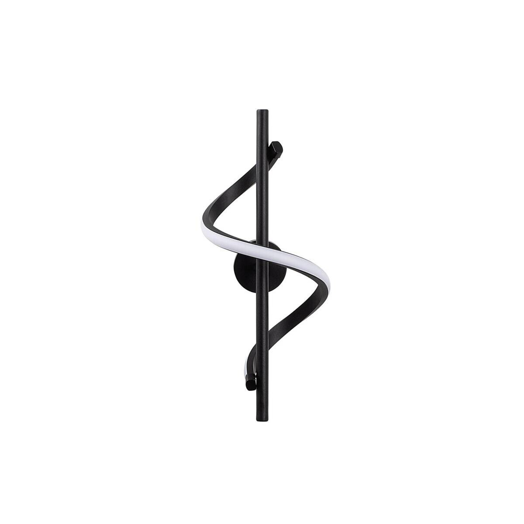 Opviq Wandleuchte schwarz Metall B/H/T/L: ca. 16x41x25x16 cm