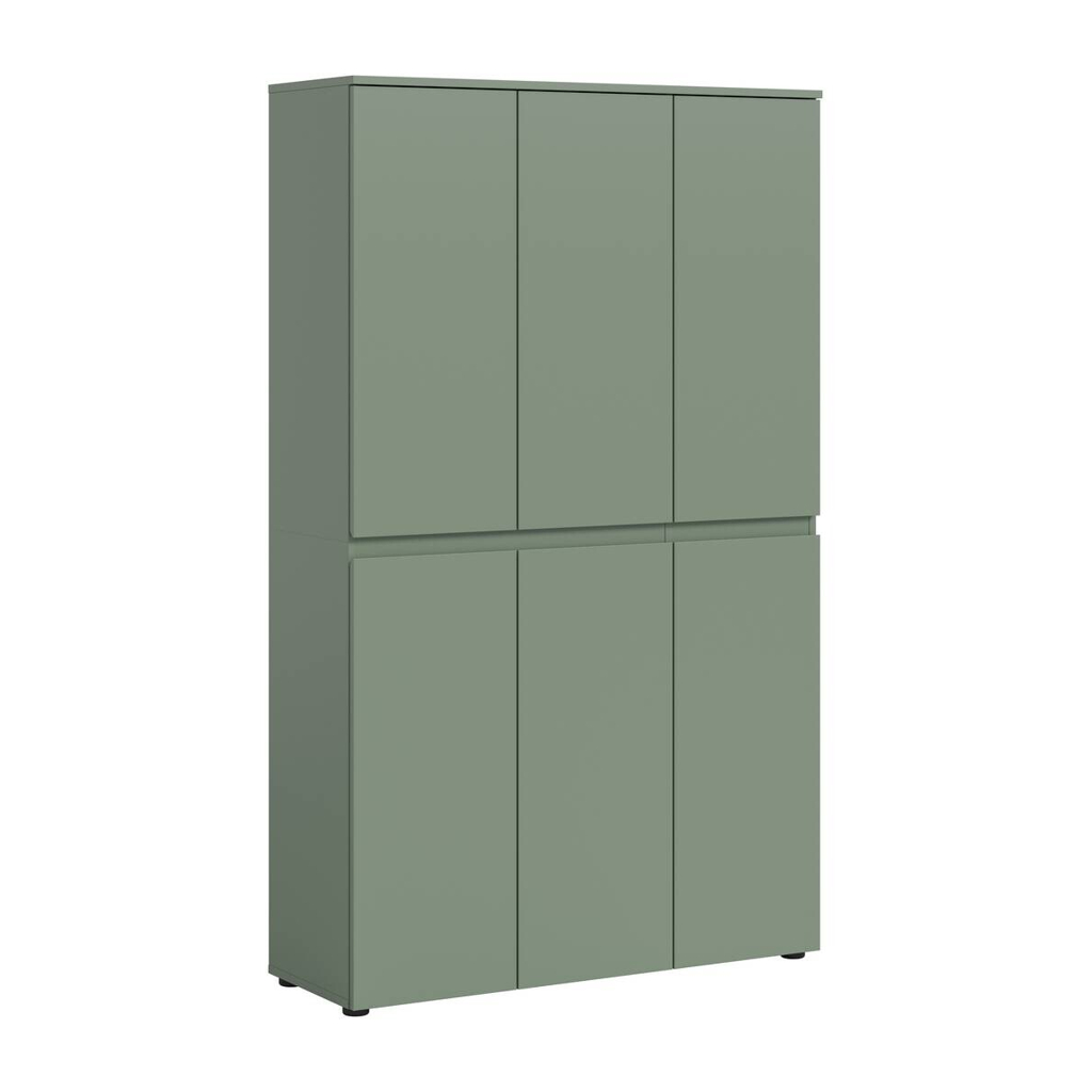 Schrank SCARPA grün B/H/T: ca. 105x175x37 cm