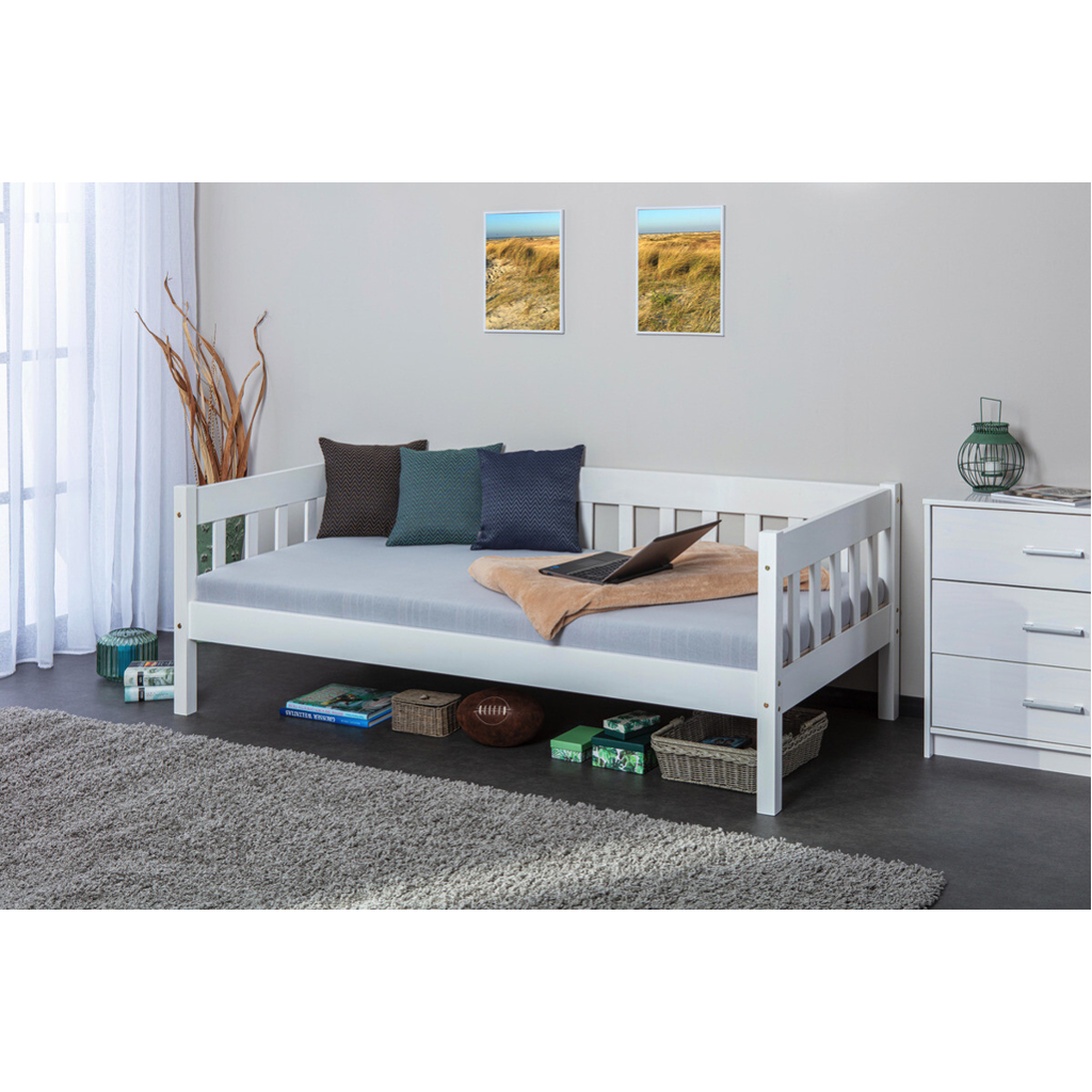 Bett Sintro weiß Liegefläche B/L: ca. 90x200 cm