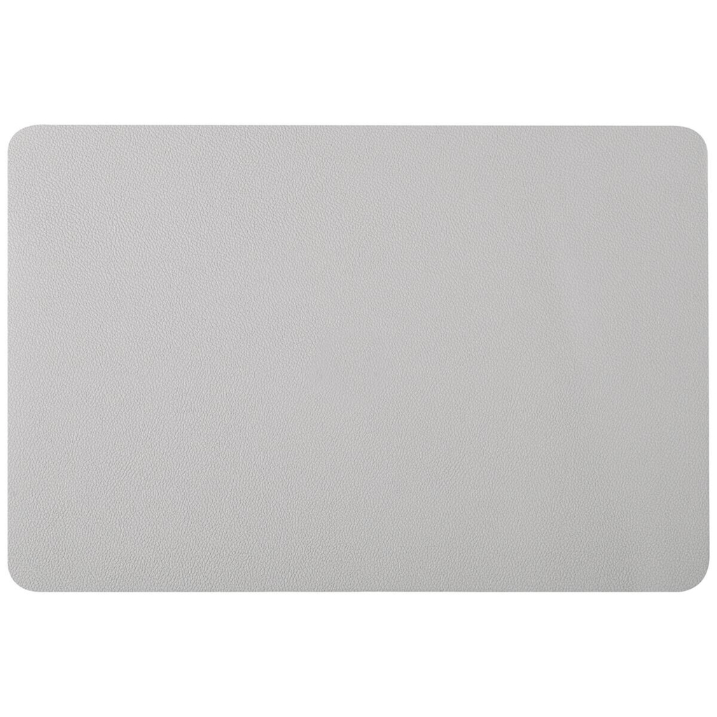 Platzset grau PVC B/L: ca. 45x30 cm