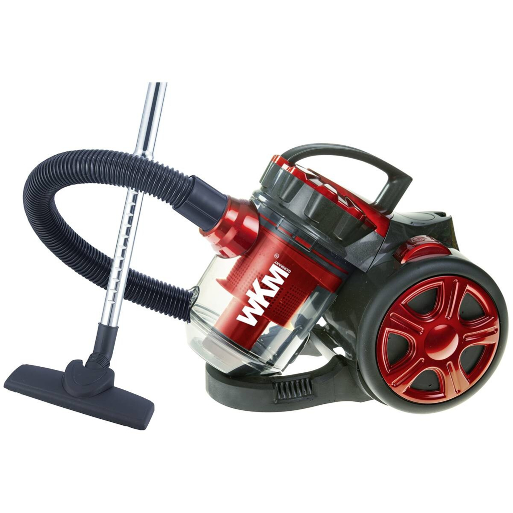 WKM Bodenstaubsauger PSC-1800W.26 rot Kunststoff Metall B/H/T: ca. 23x26x33 cm