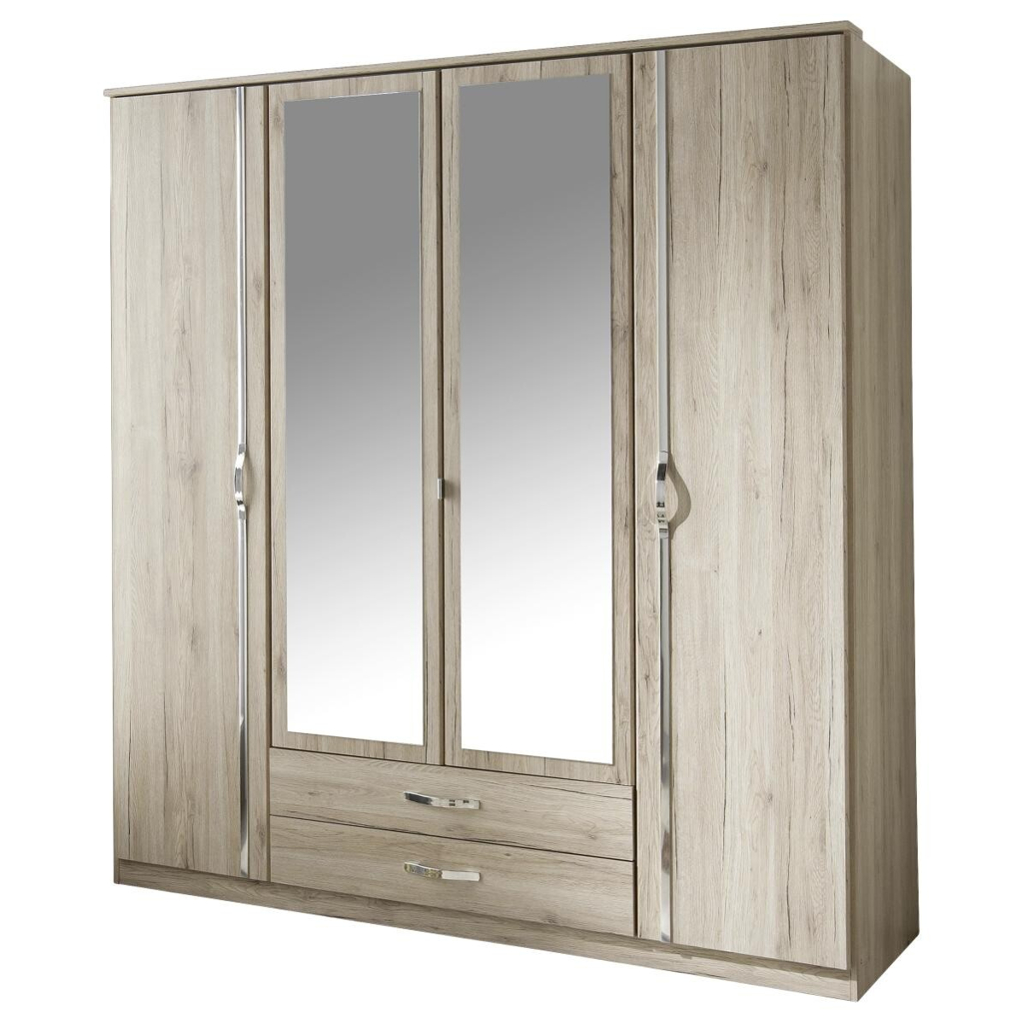 Kleiderschrank Duo San-Remo Nachbildung B/H/T: ca. 180x198x58 cm