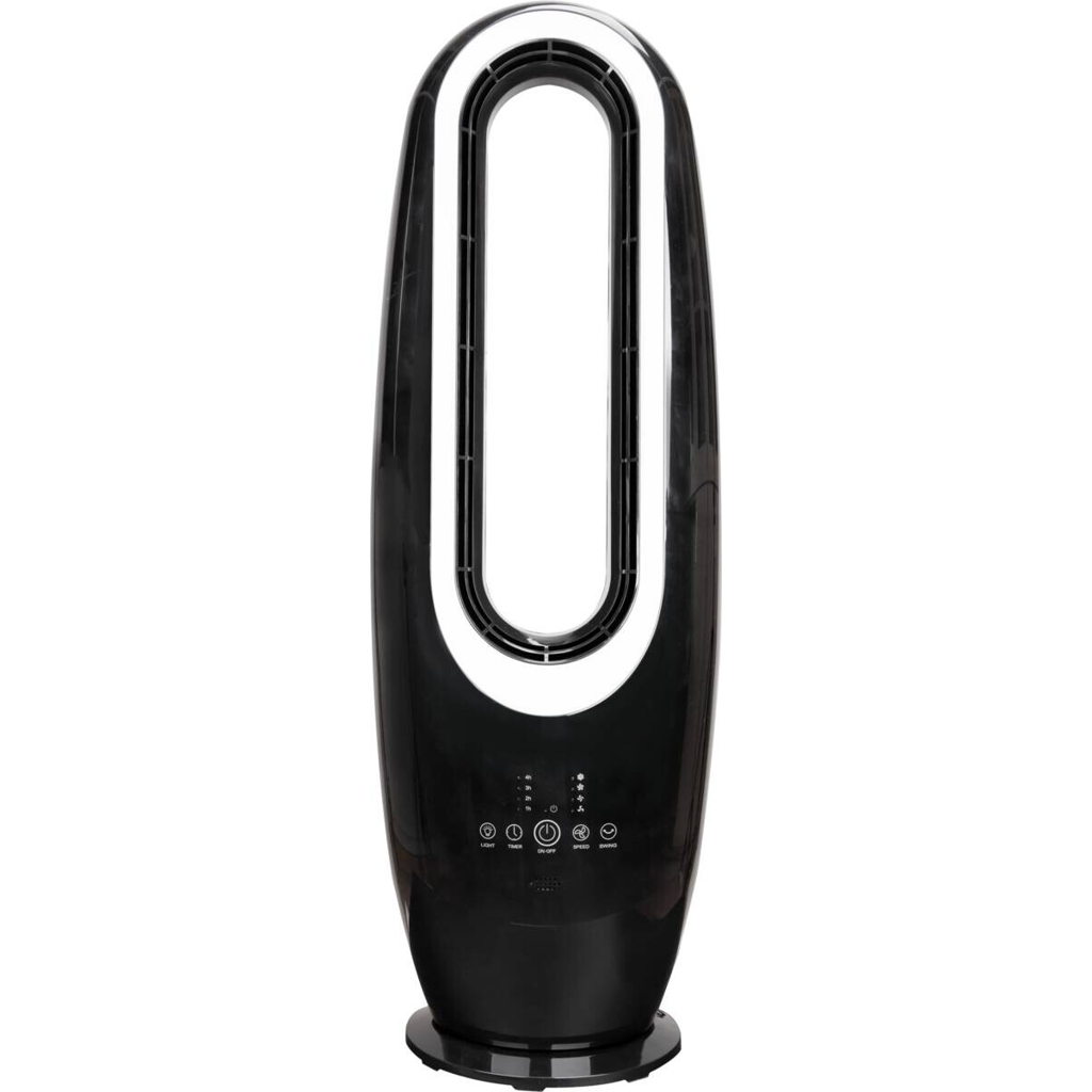 POCOline Ventilator schwarz Kunststoff B/H/L: ca. 29x85x23 cm
