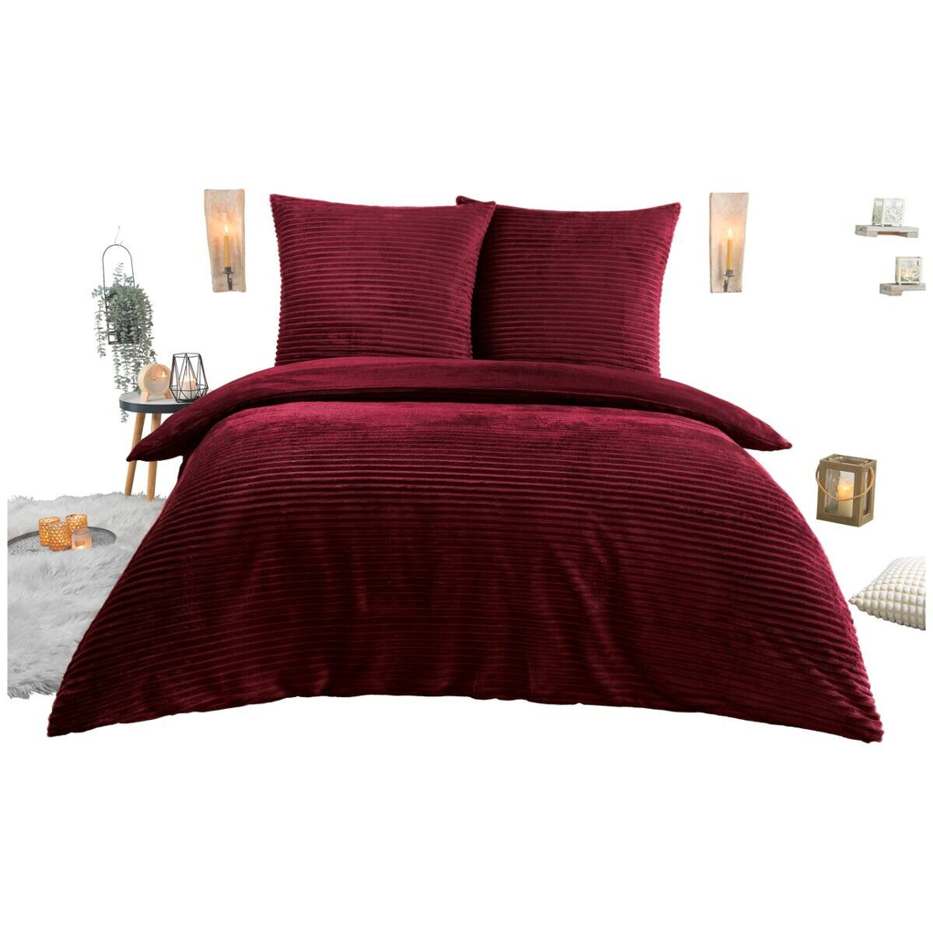 Microfaser Wende Bettwäsche Cashmere touch