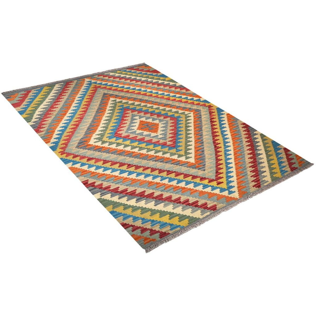 PersaTepp Teppich Kelim Gashgai bunt B/H/L: ca. 176x1x241 cm
