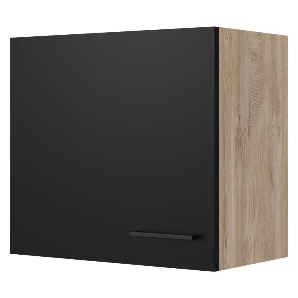 Hängeschrank Capri schwarz matt B/H/T: ca. 60x54,8x32 cm