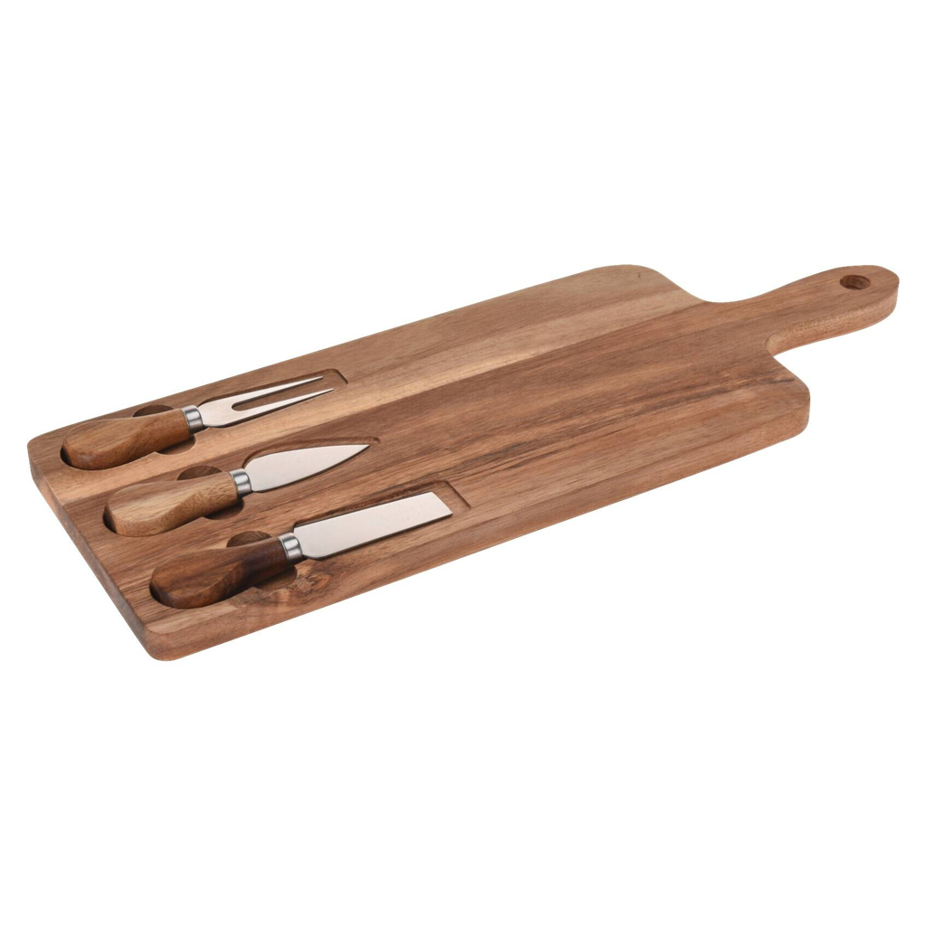 Käsebrett natur Holz Akazie