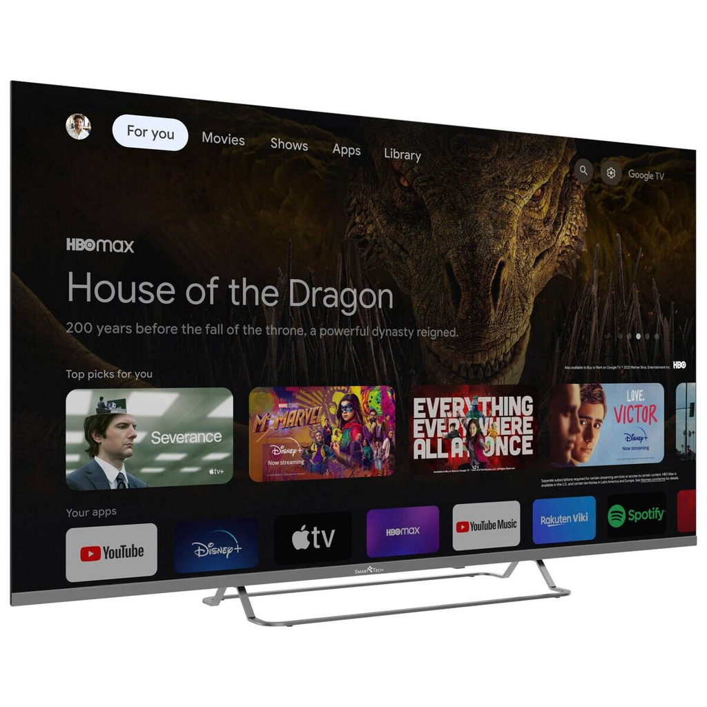 Smart-Tech LED-TV 55QG02V B/H: ca. 123x77 cm