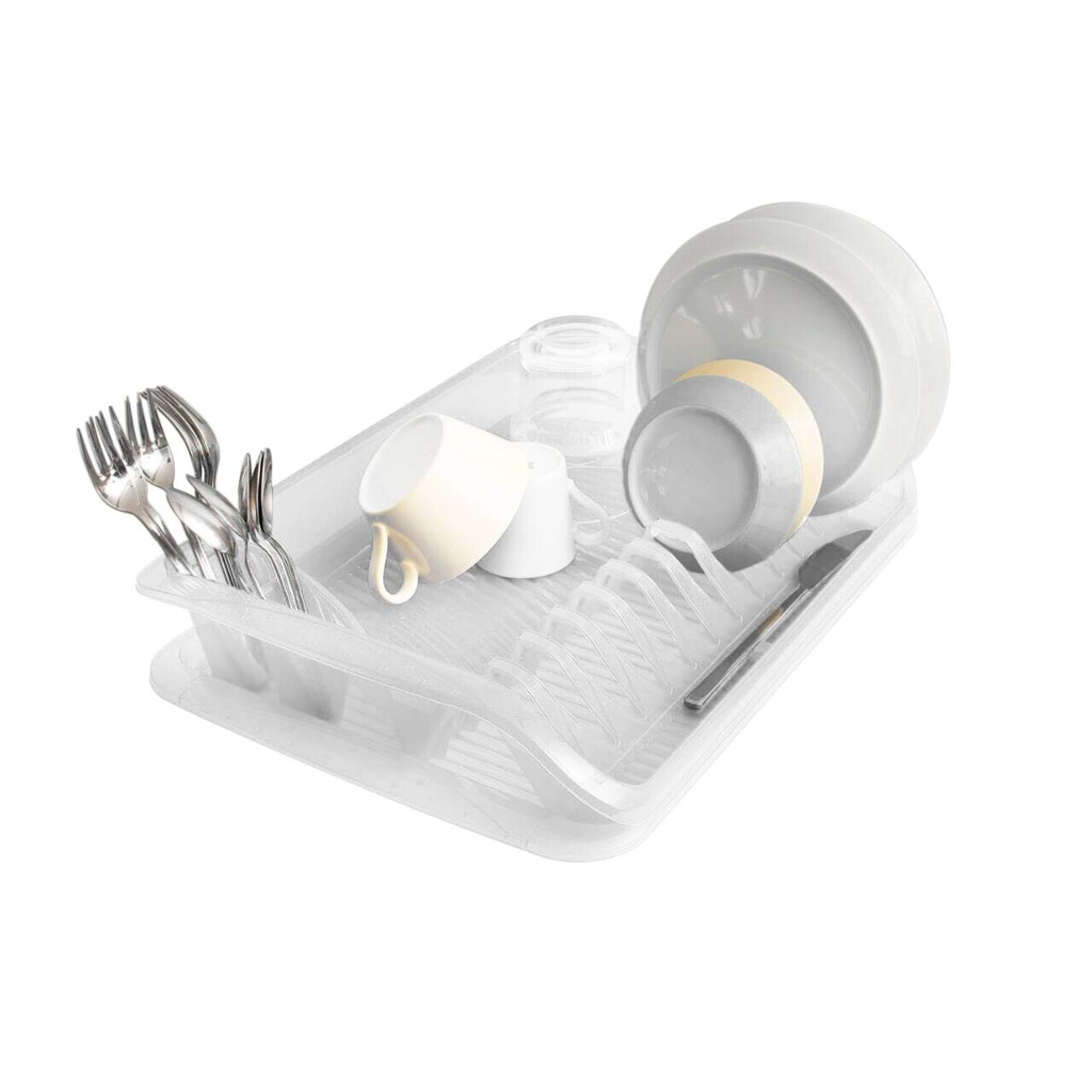 keeeper Geschirrablaufkorb transparent B/H/L: ca. 20x8x20 cm