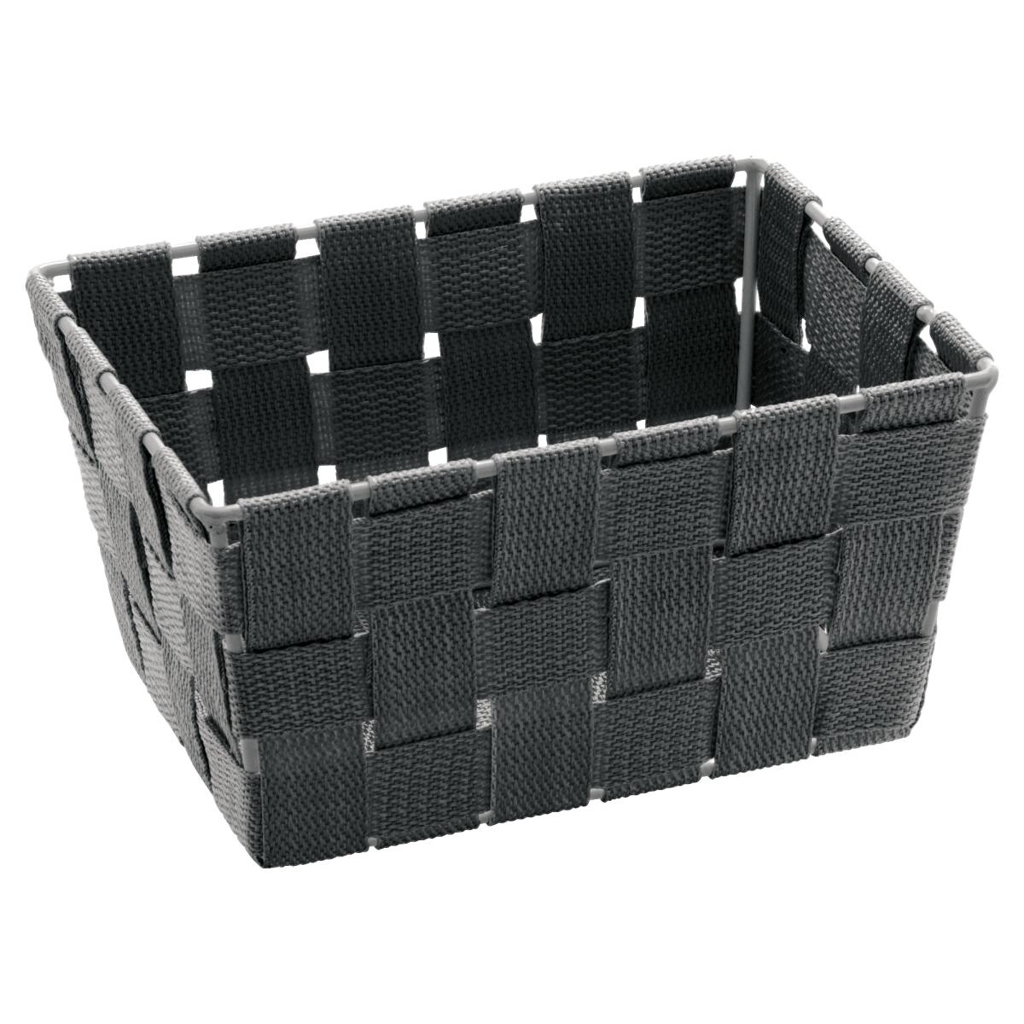 Badkorb grau Kunststoff B/H/L: ca. 19x9x14 cm