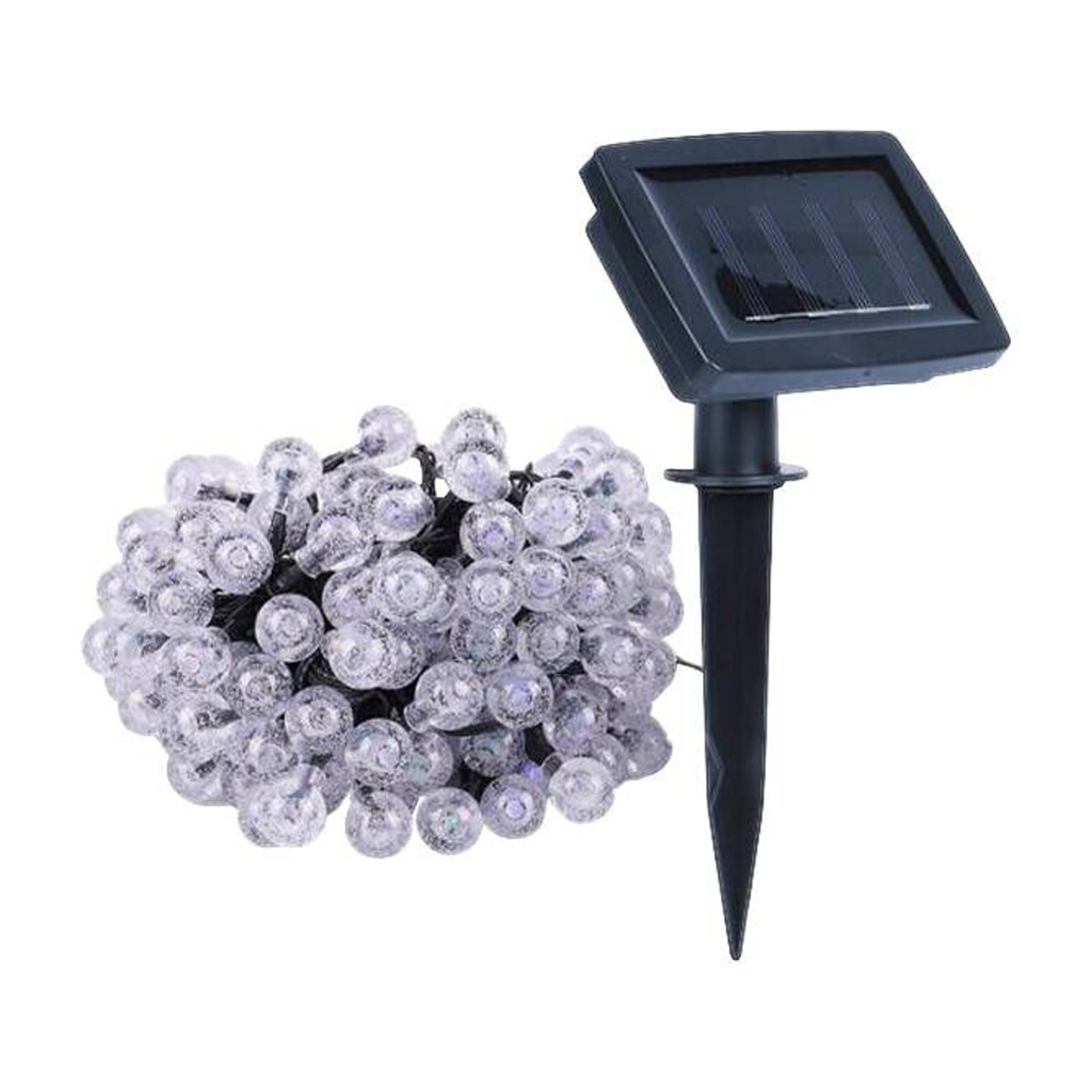 Solarlichterkette klar Kunststoff L: ca. 935 cm