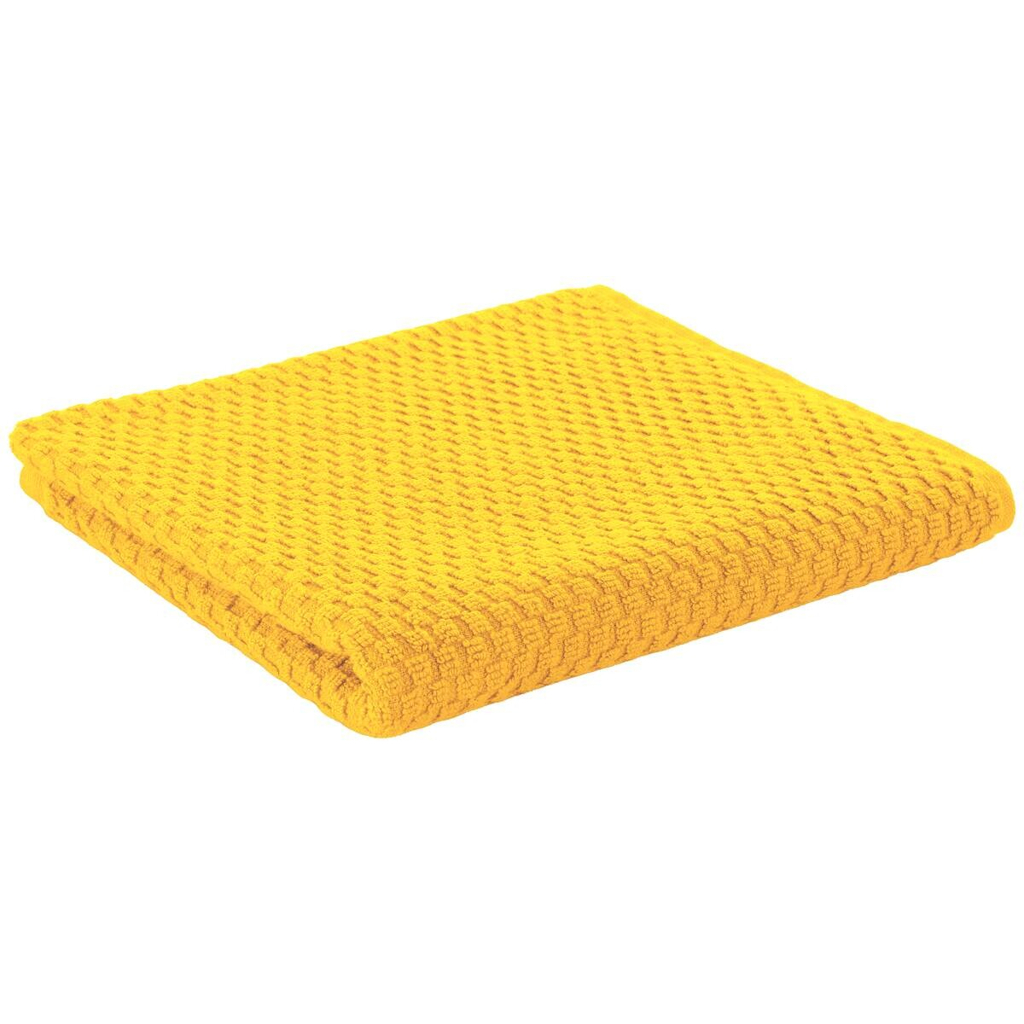 POCOline Handtuch Popcorn gelb Baumwolle B/L: ca. 50x100 cm
