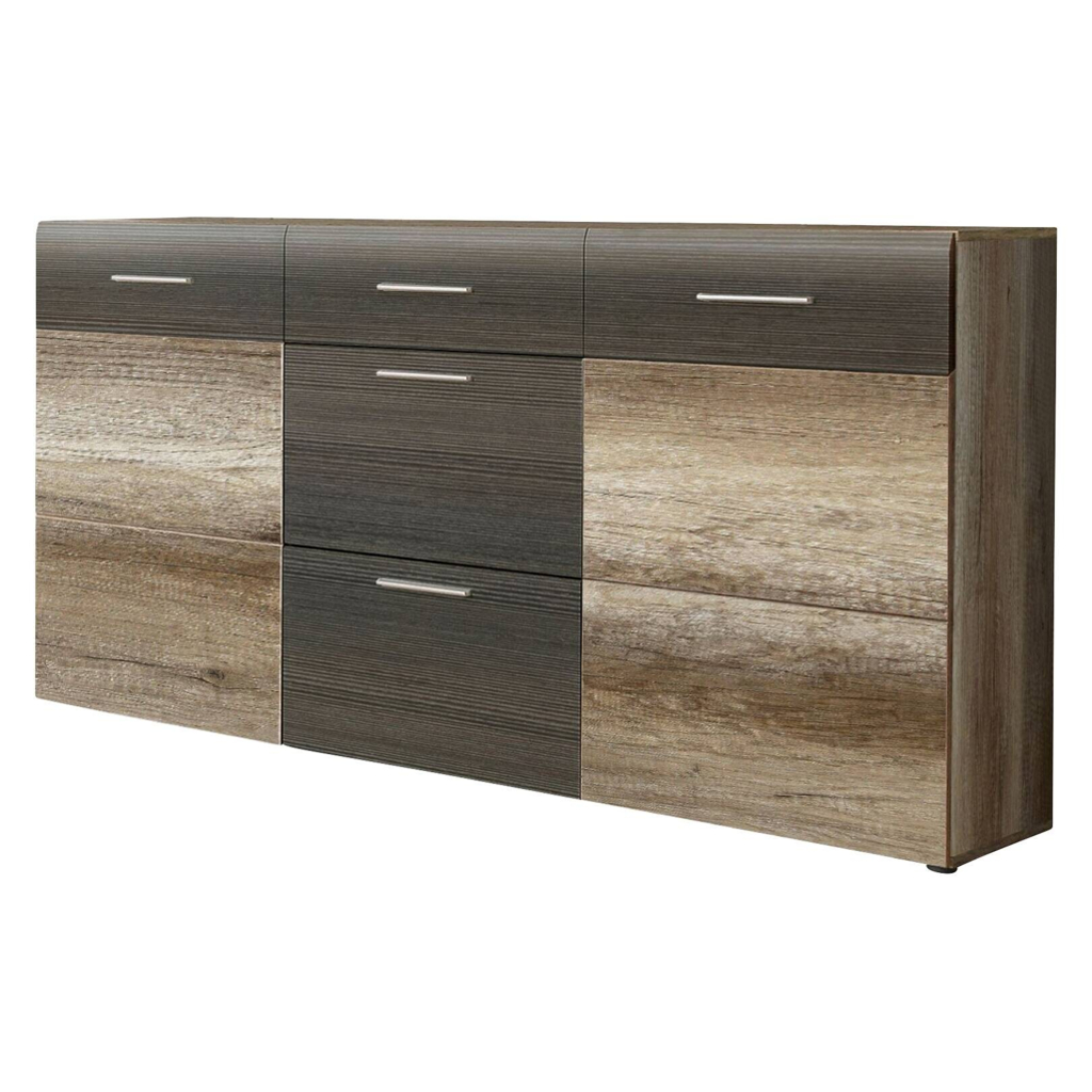 Sideboard Eiche Antik Nachbildung Touchwood Nachbildung B/H/T: ca. 180x101x41 cm