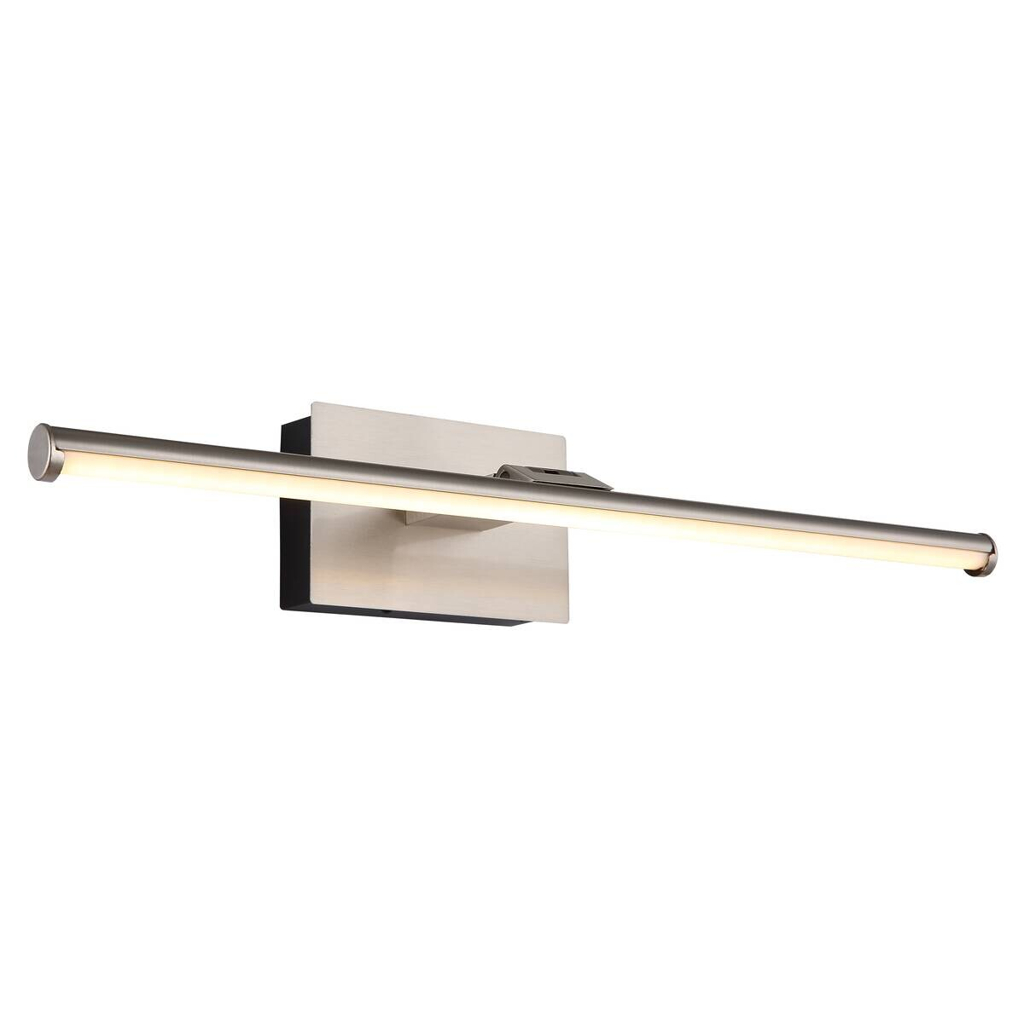 GLOBO Wandleuchte Jaime I nickel Aluminium Metall B/H/T: ca. 40x43x12 cm 1 Brennstellen