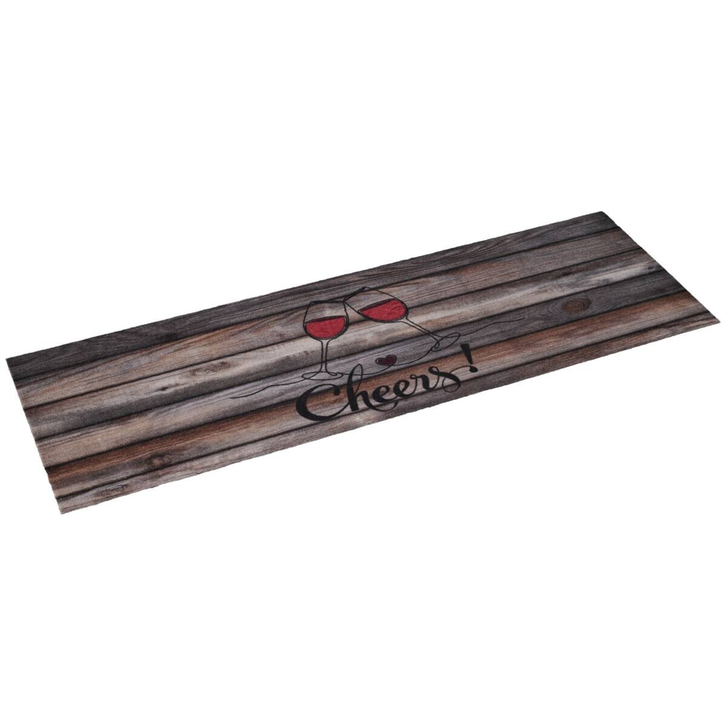 Küchenläufer Cook&Wash, cheers wood bunt B/L: ca. 50x150 cm