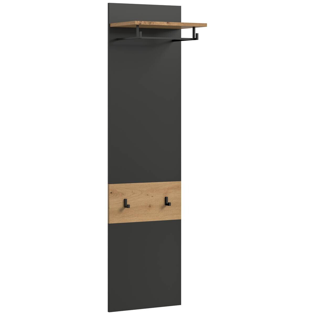 Paneel Canu basaltgrau Nachbildung Artisan Nachbildung B/H/T: ca. 165x45x29 cm