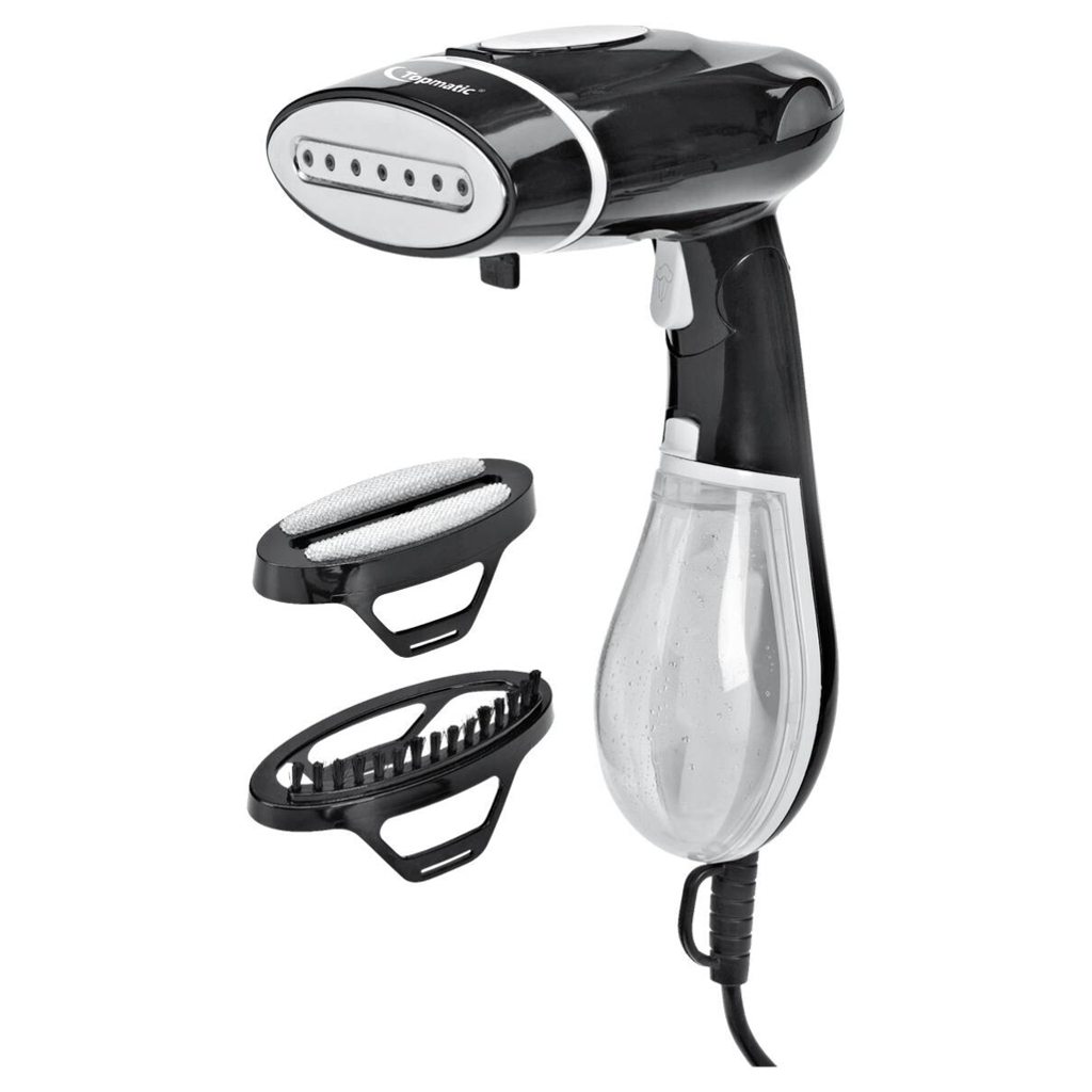 Topmatic Dampfbürste DG-1300.1 schwarz silber Kunststoff