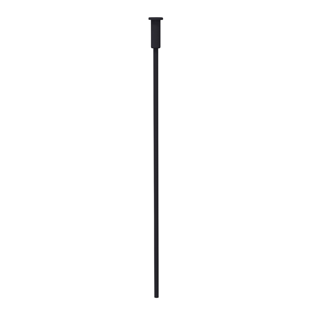 Deckenstütze schwarz Aluminium