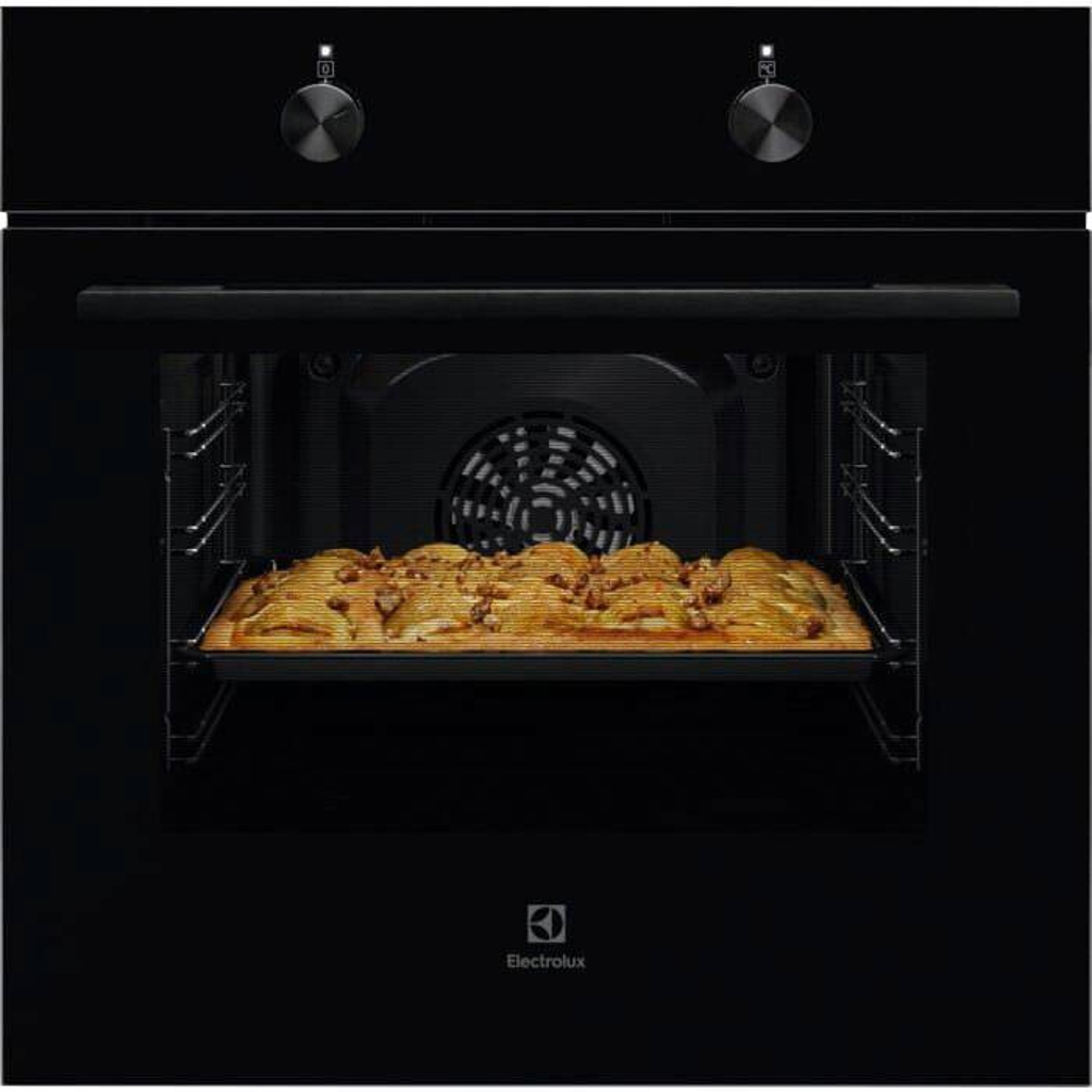 Electrolux Einbaubackofenset ELXB1K schwarz B/H/T: ca. 59,4x59x56 cm